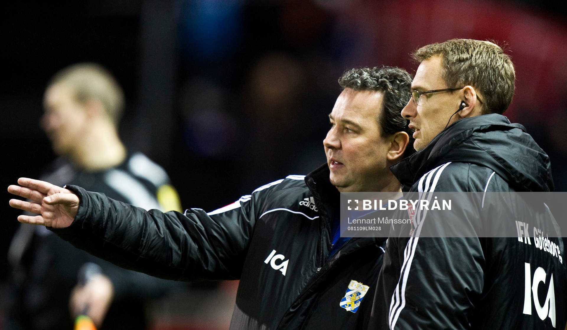 Stefan Rehn och Jonas Olsson, tränare