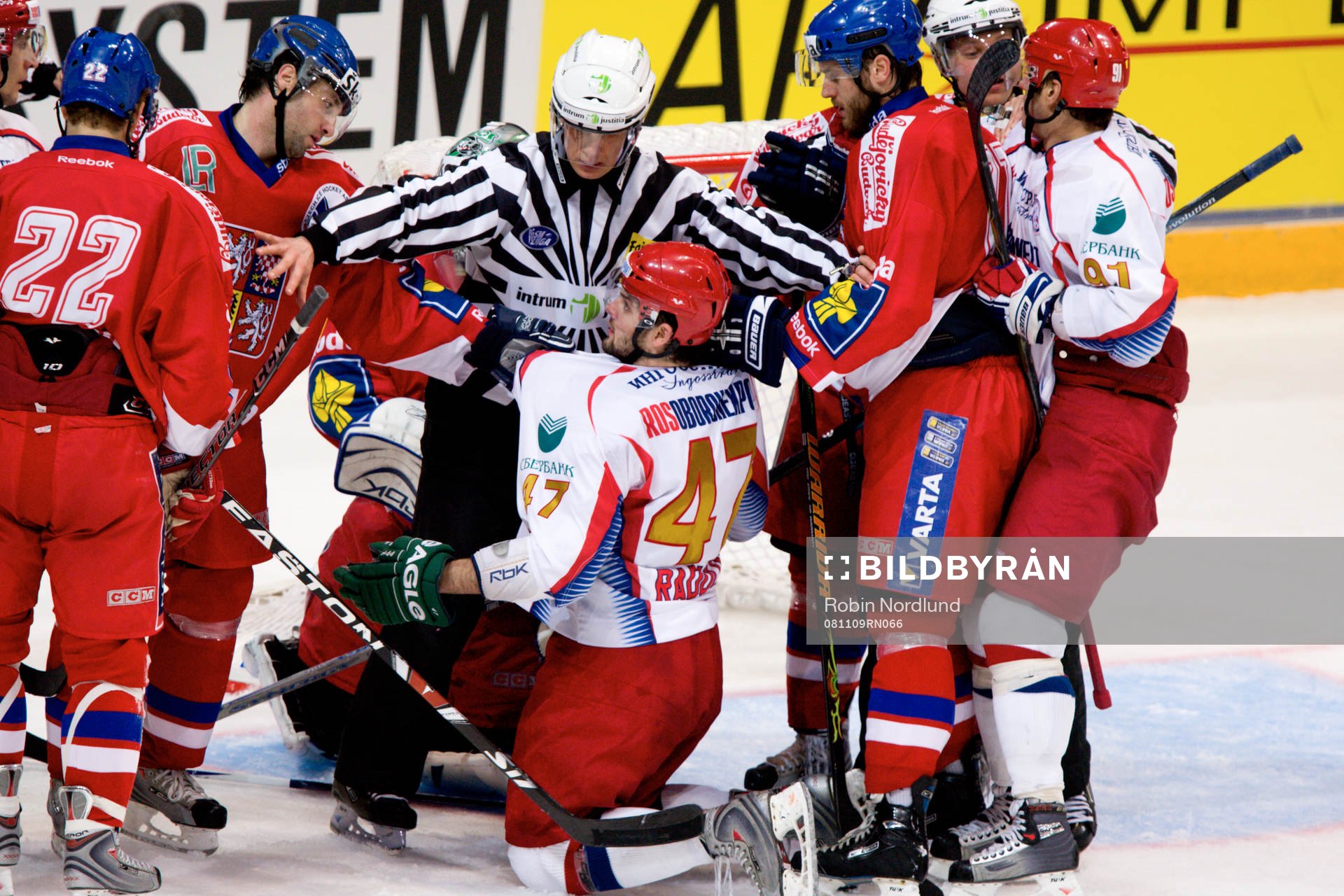 Alexander Radulov, Ryssland var hårt bevakad