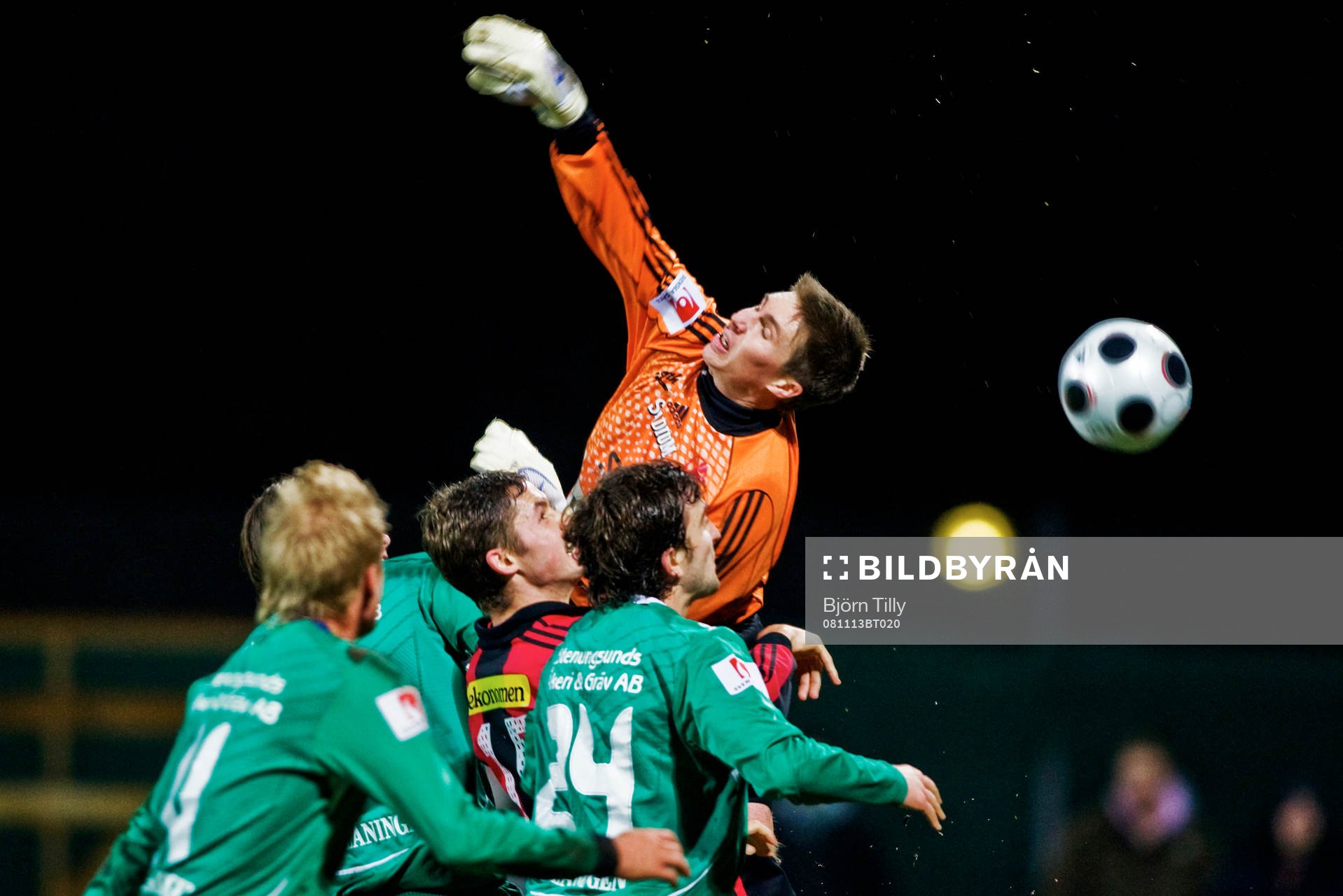 Colin Burns, målvakt,  Ljungskile