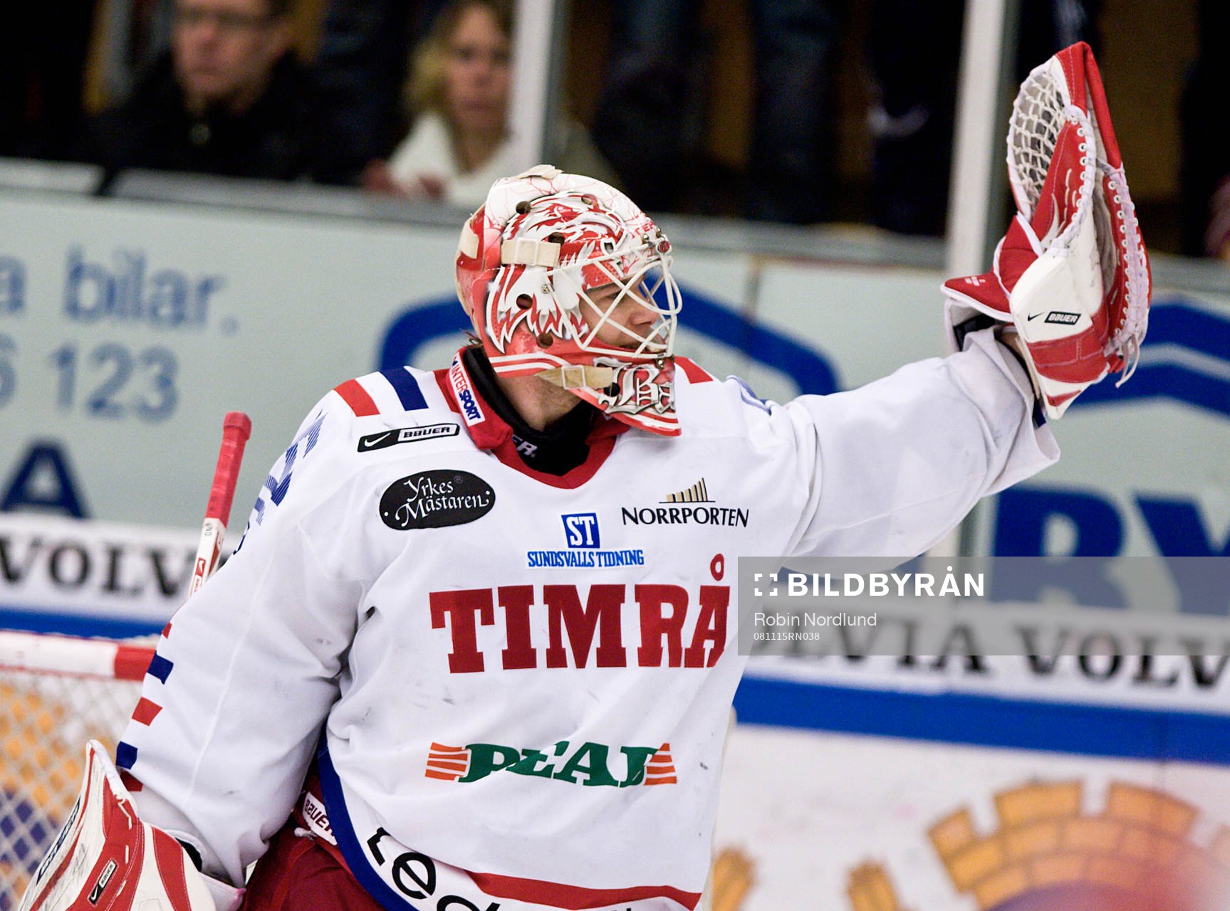 Johan Backlund, målvakt