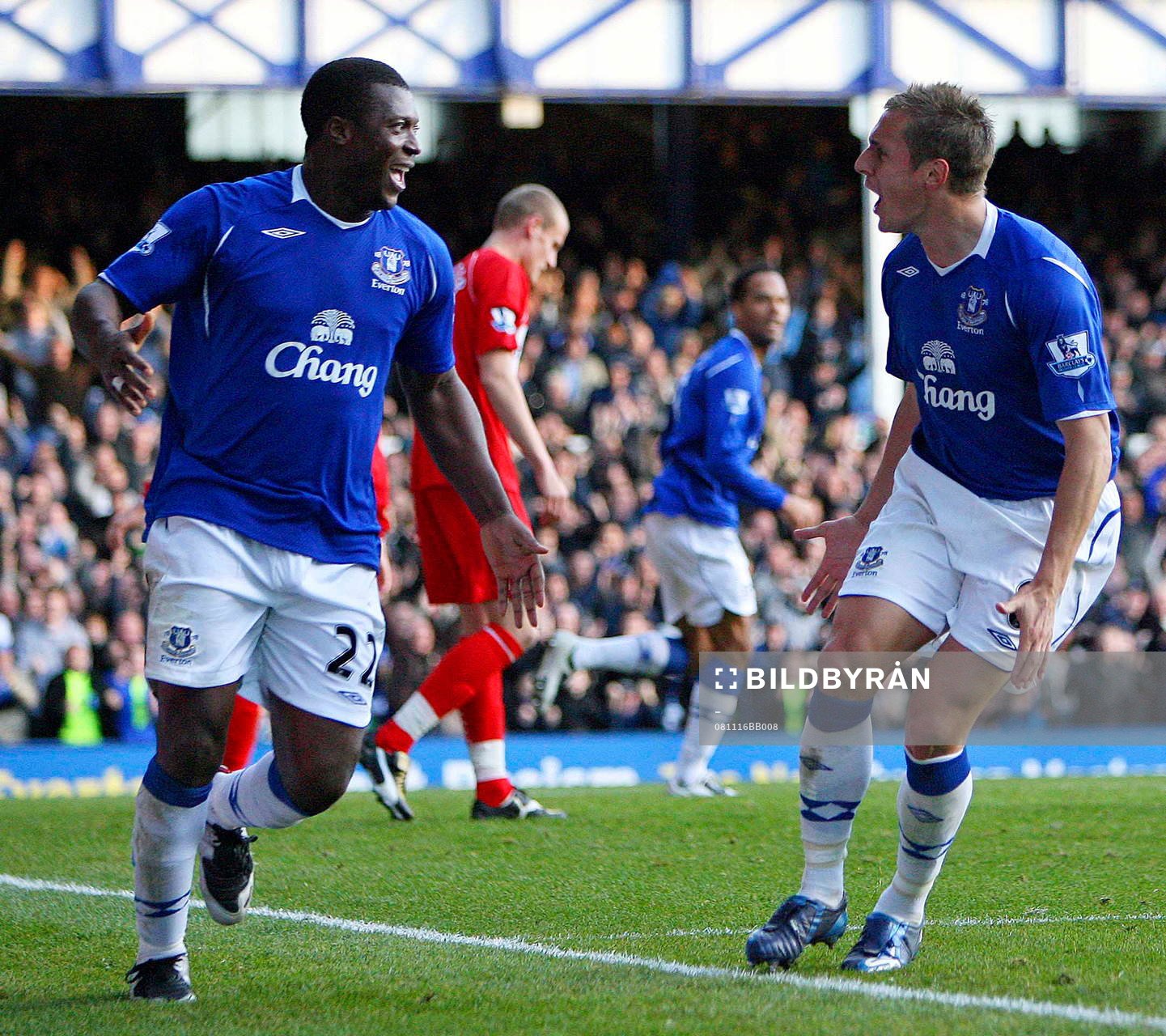 Fotboll, Premier League, engelsk liga, Everton -