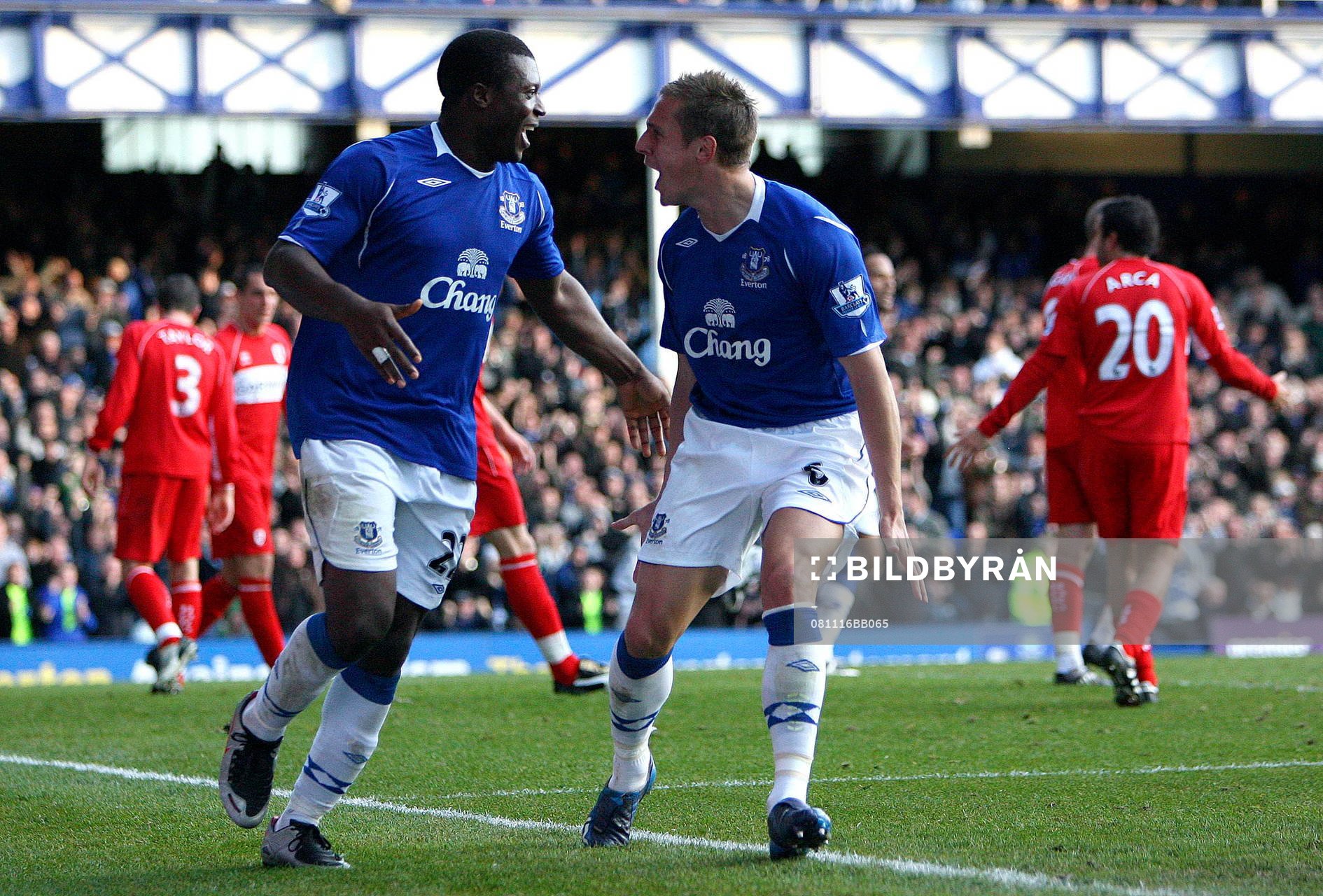 Fotboll, Premier League, engelsk liga, Everton -