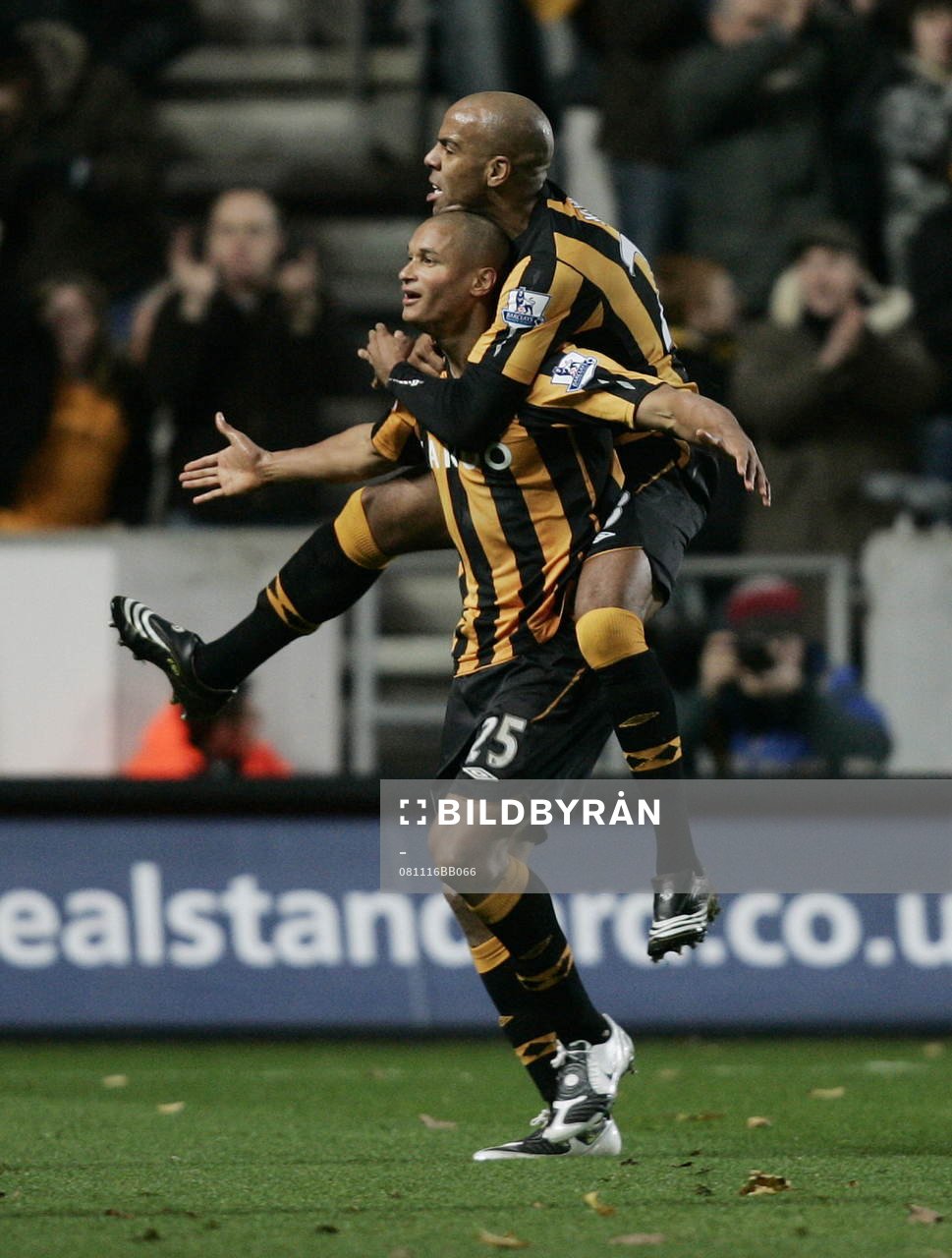 Fotboll, Premier League, engelsk liga, Hull - Manchester