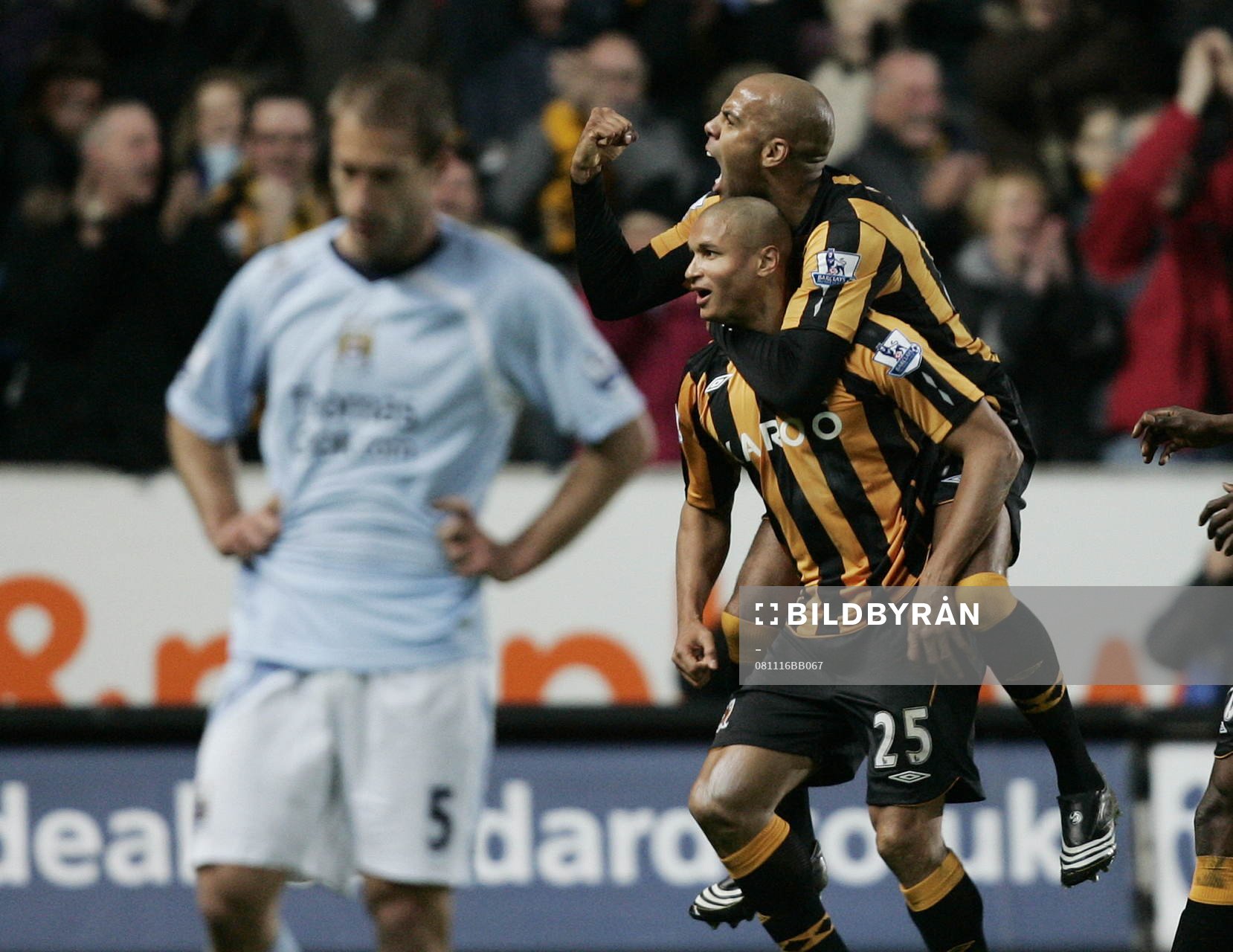 Fotboll, Premier League, engelsk liga, Hull - Manchester