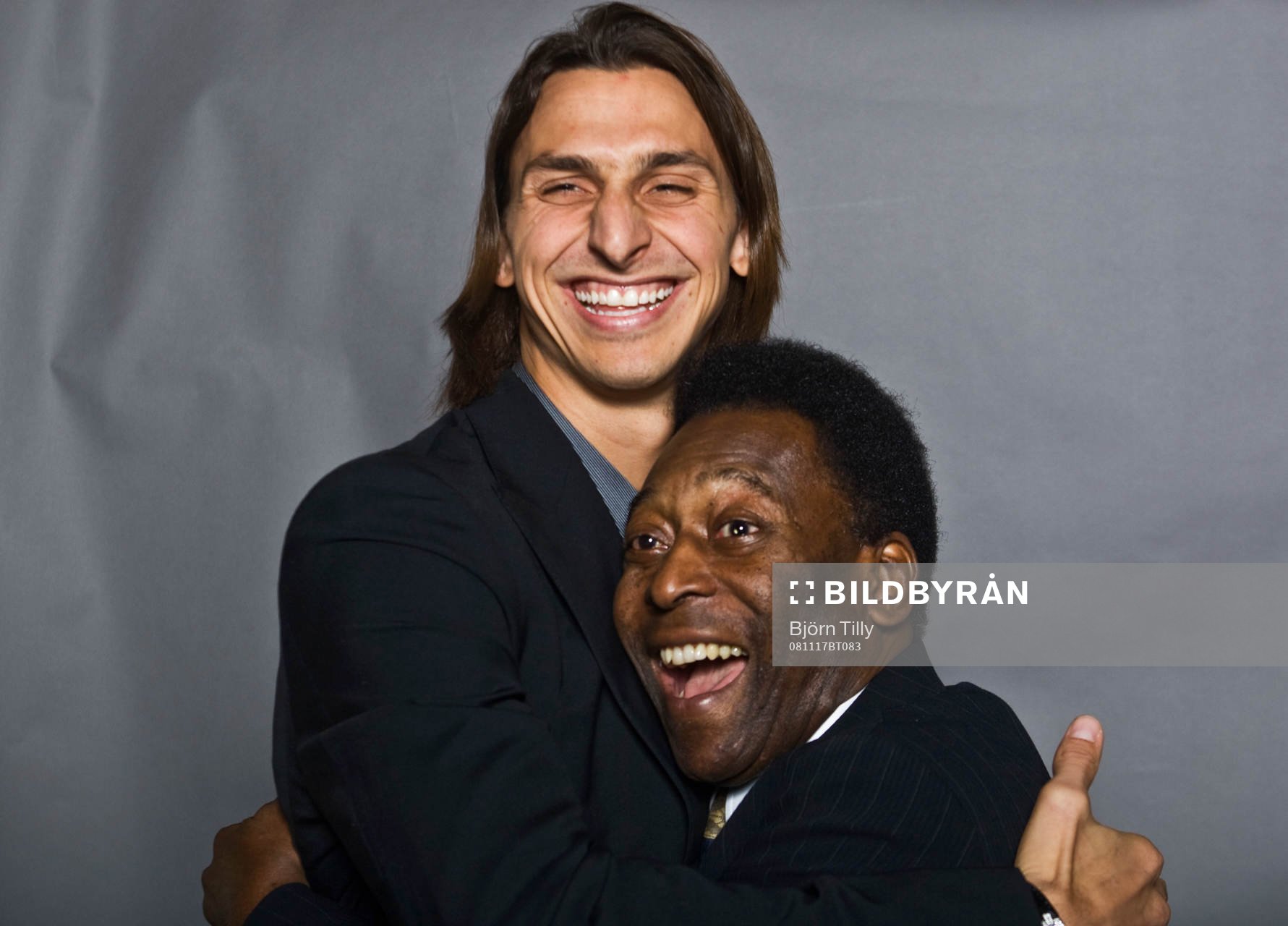 Fotbollskanalens Hederspris, Zlatan Ibrahimovic och Pelé