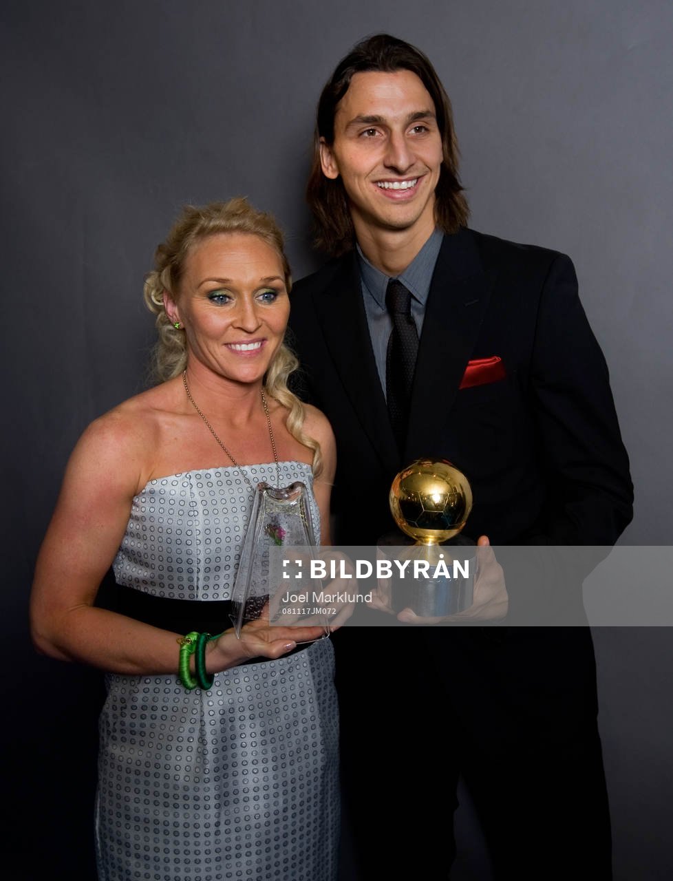 Diamantbollen: Frida Östberg; Guldbollen: Zlatan