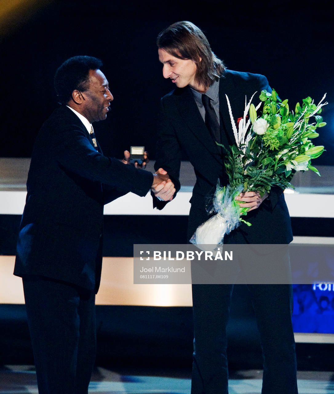 Pelé och Zlatan Ibrahimovic