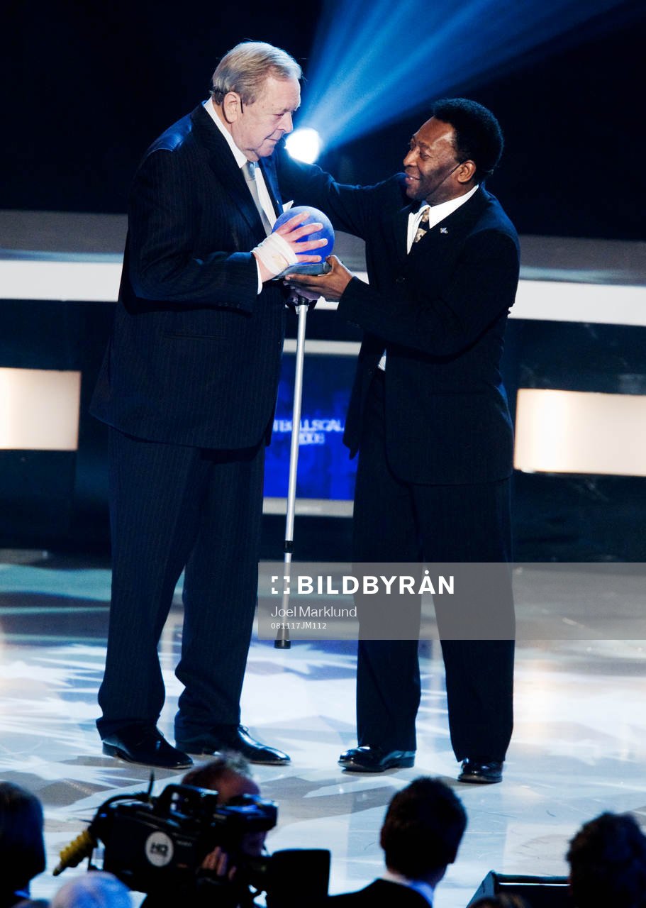 Lennart Johansson och Pelé