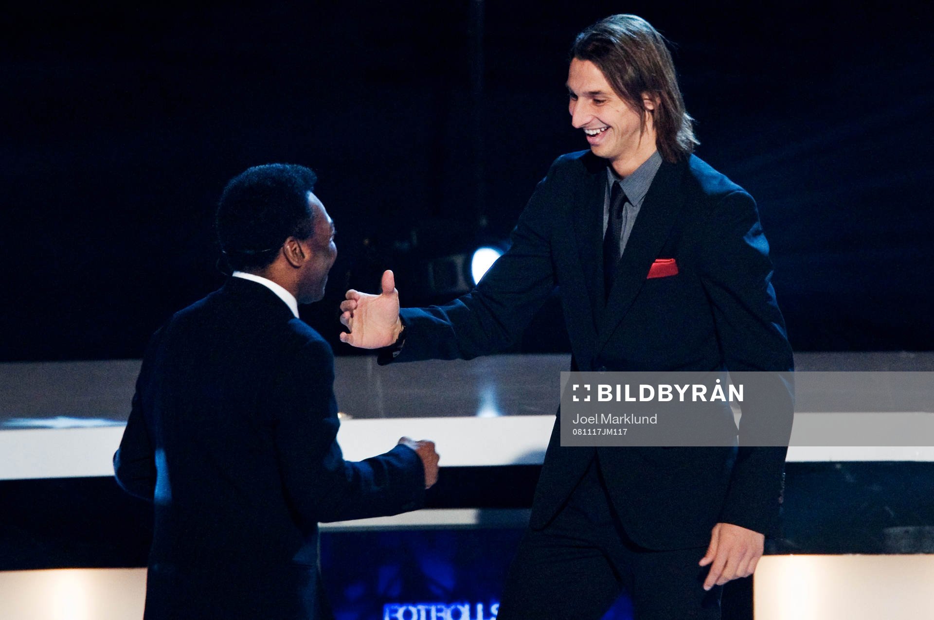Pelé och Zlatan Ibrahimovic