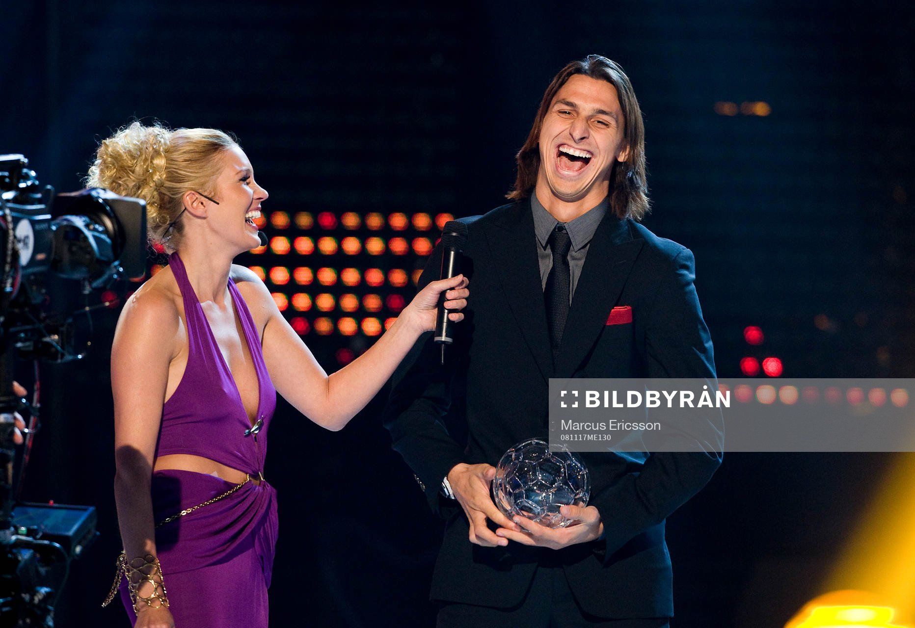 Årets Forward, Zlatan Ibrahimovic och Jessica Almenäs,