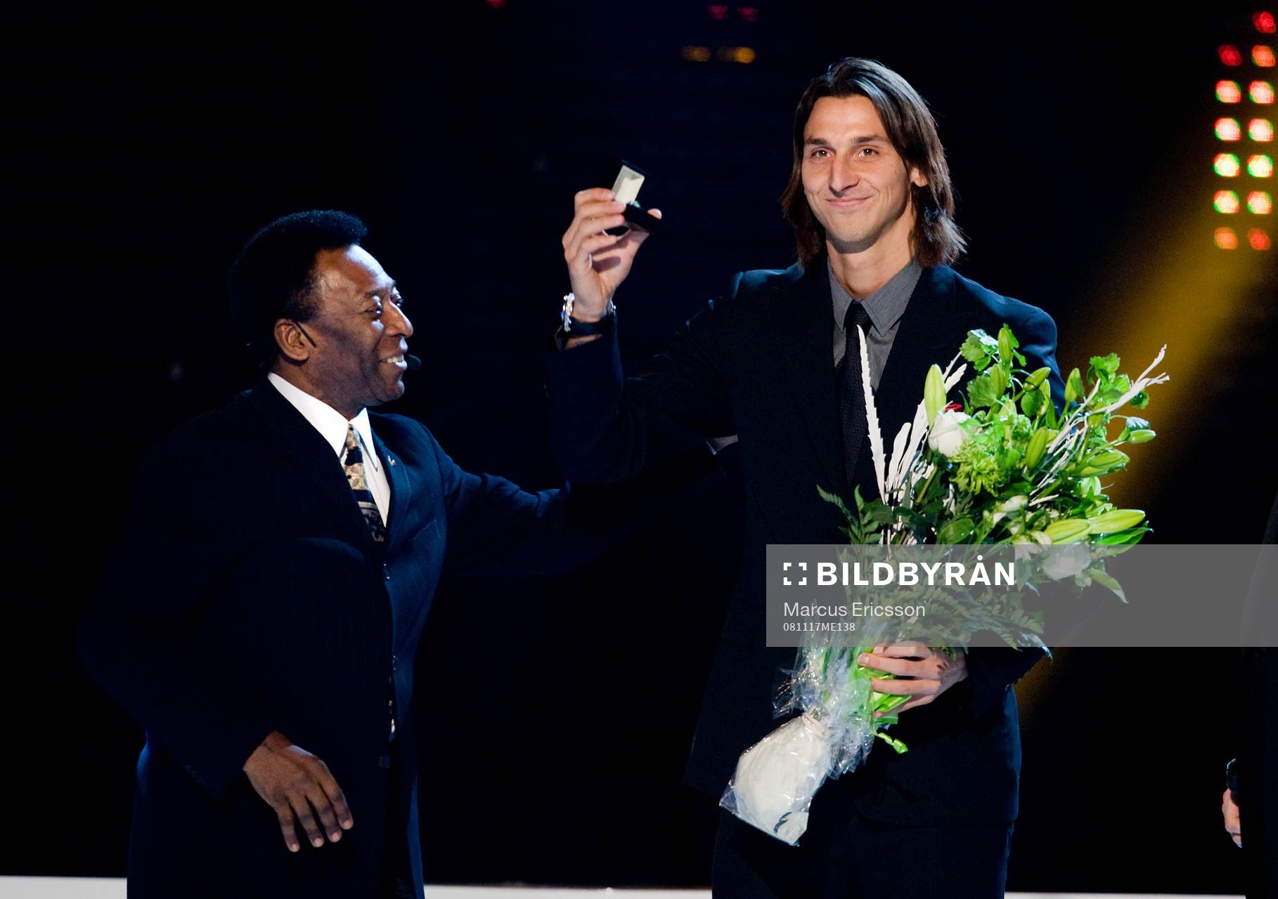Pelé och Zlatan Ibrahimovic