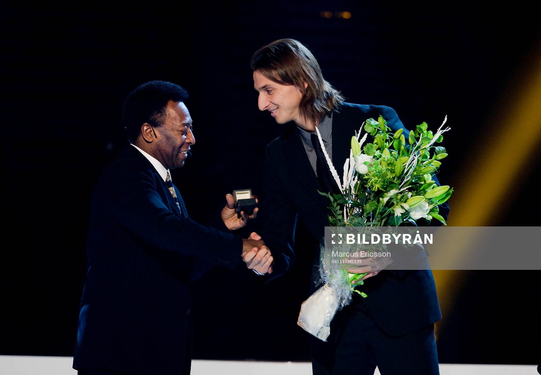 Pelé och Zlatan Ibrahimovic