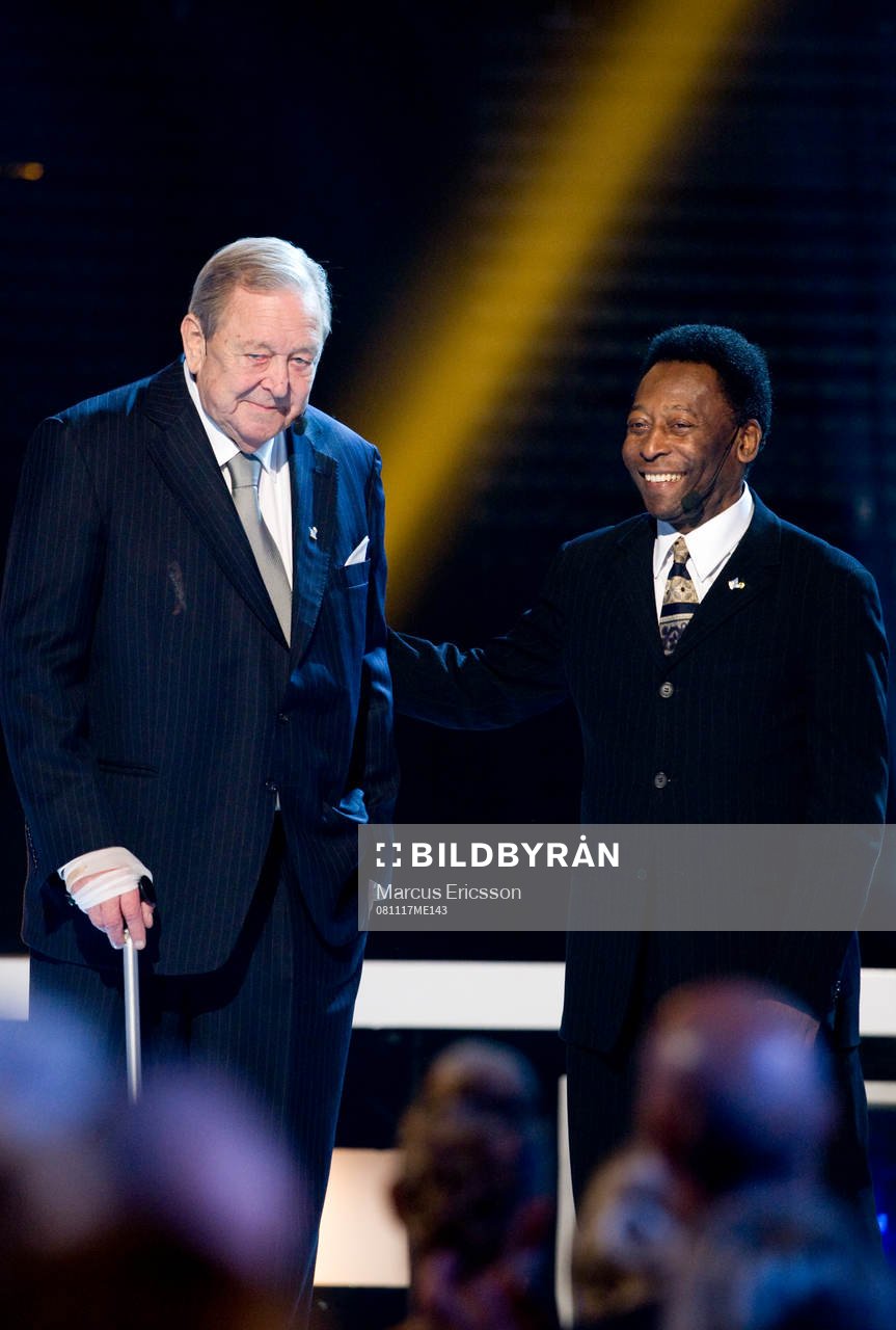 Lennart Johansson och Pelé