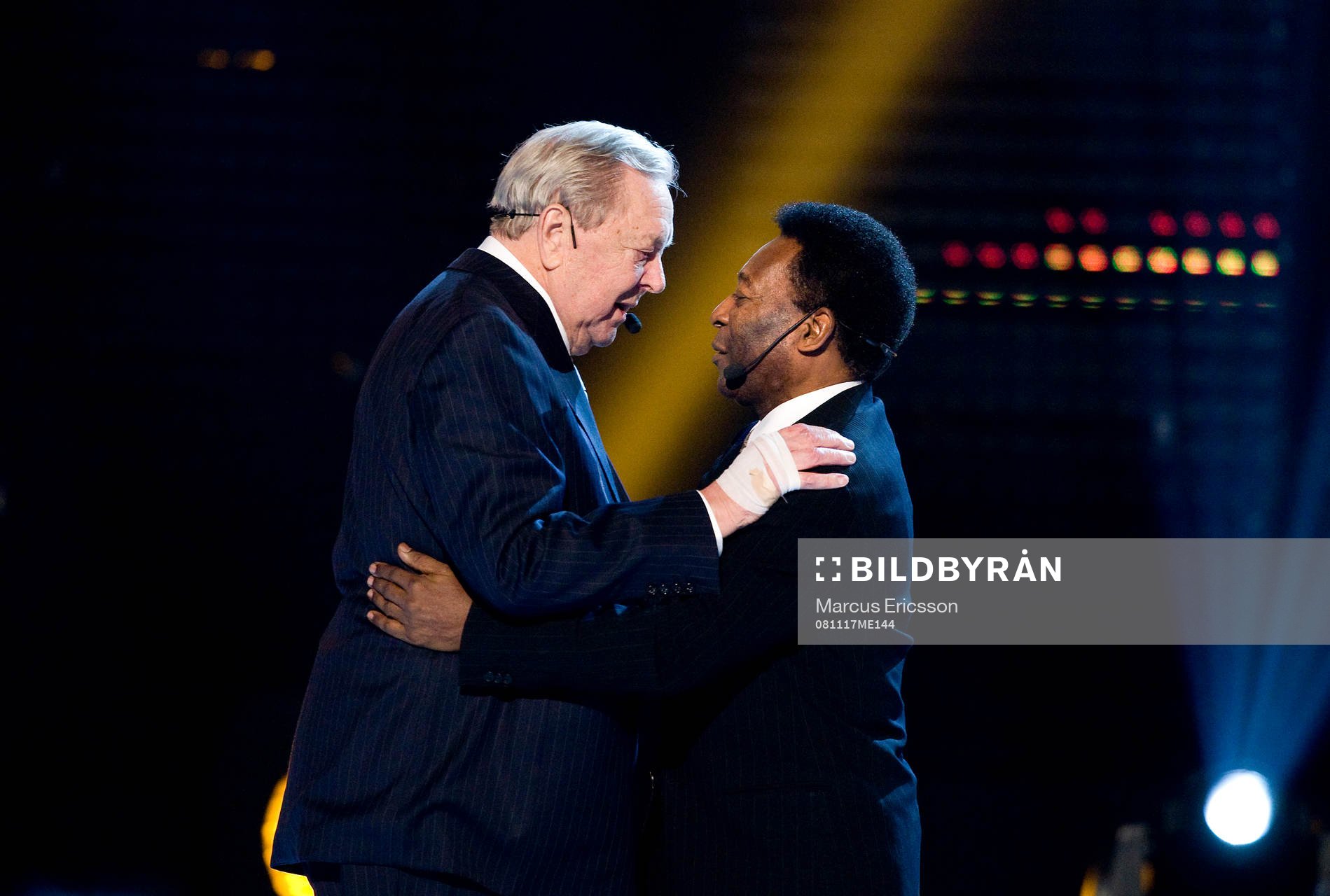 Lennart Johansson och Pelé