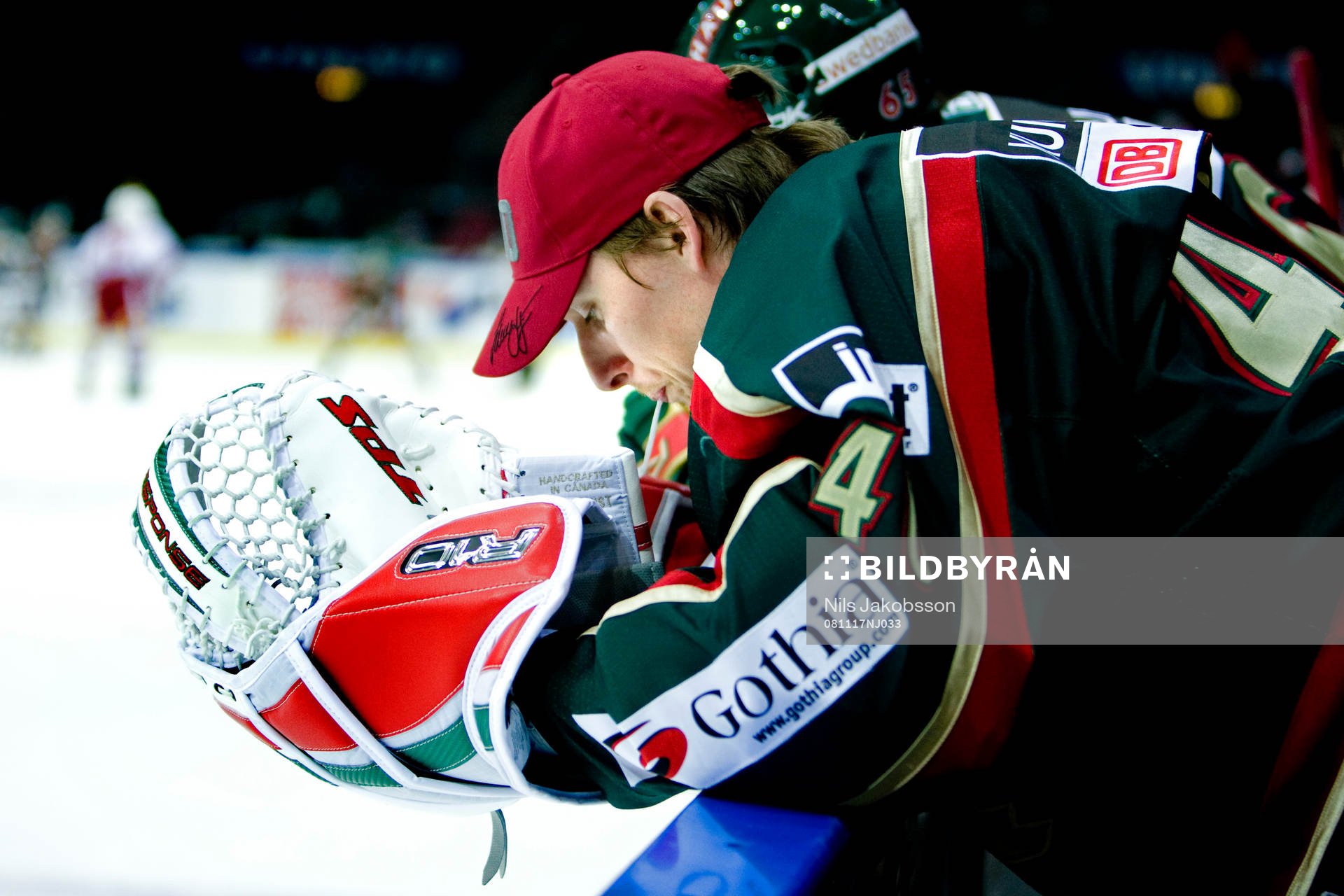 Johan Holmqvist, målvakt, Frölunda