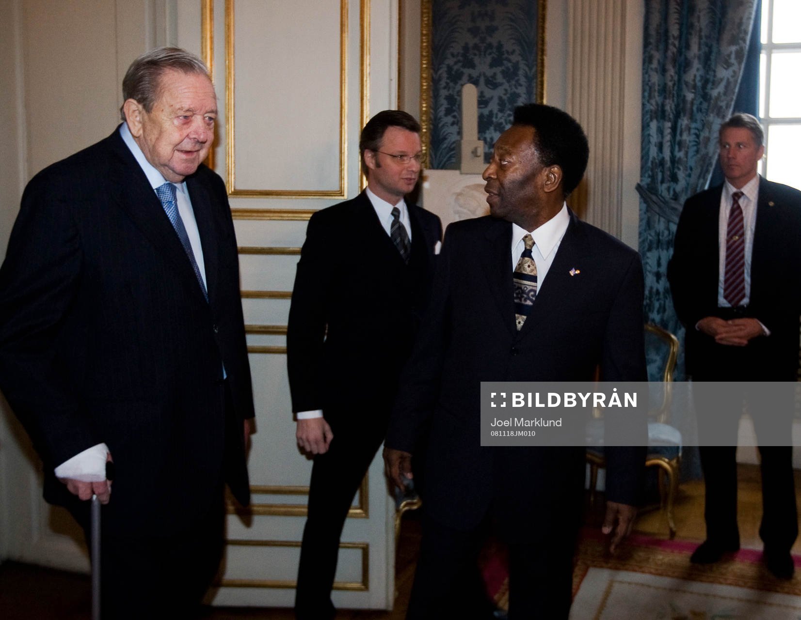 Lennart Johansson och Pelé