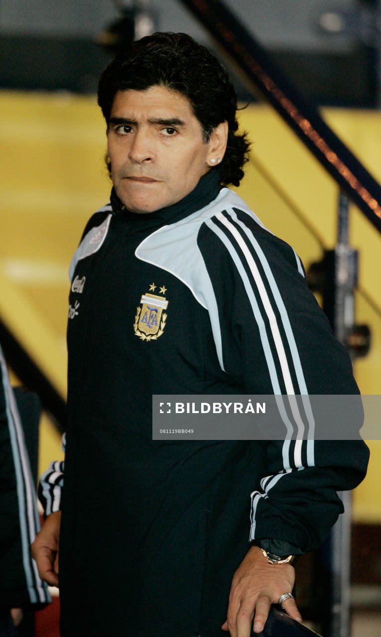 Diego Maradona, förbundskapten