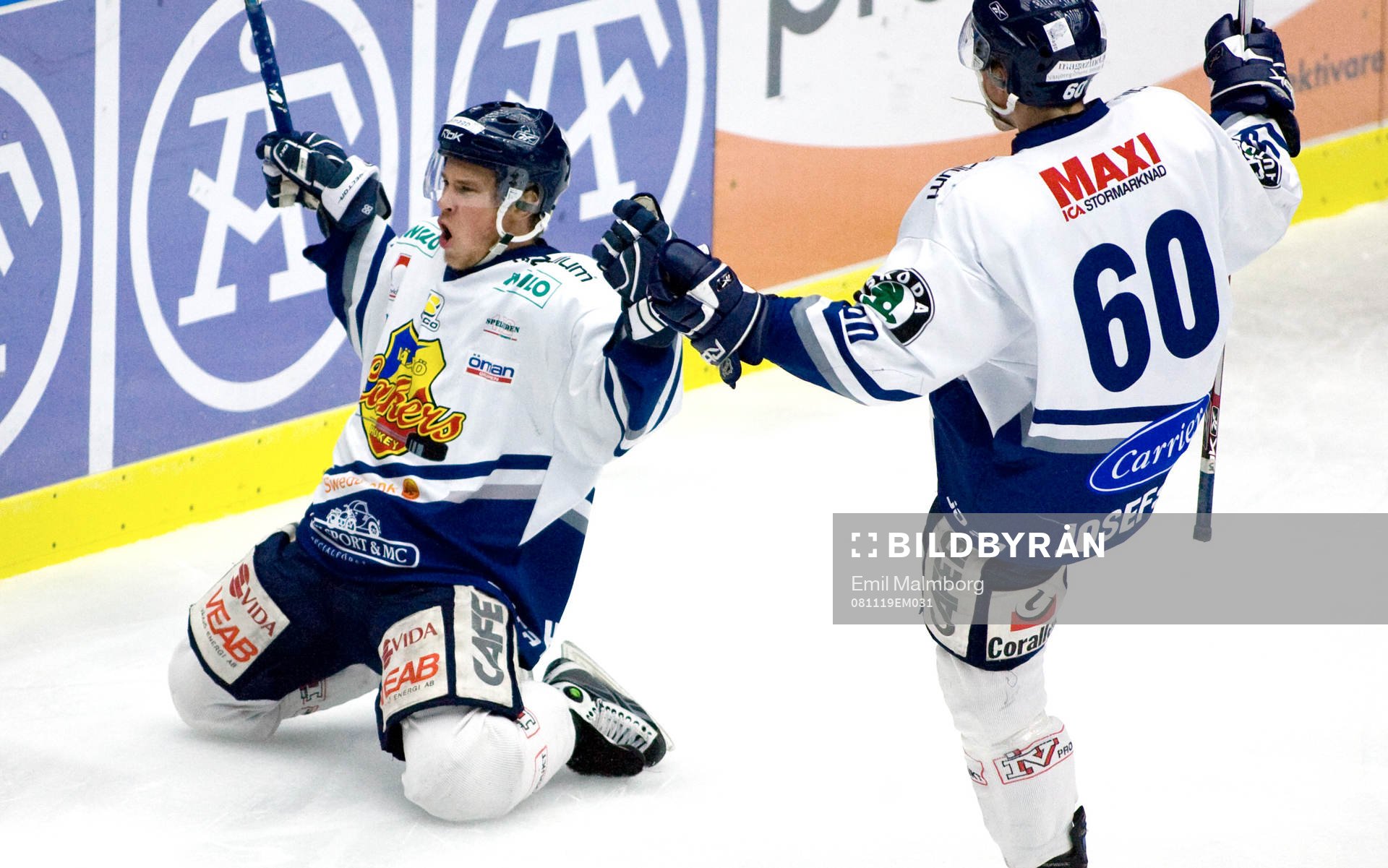 Gustav Hjalmarsson, Växjö. Jubel 2-0