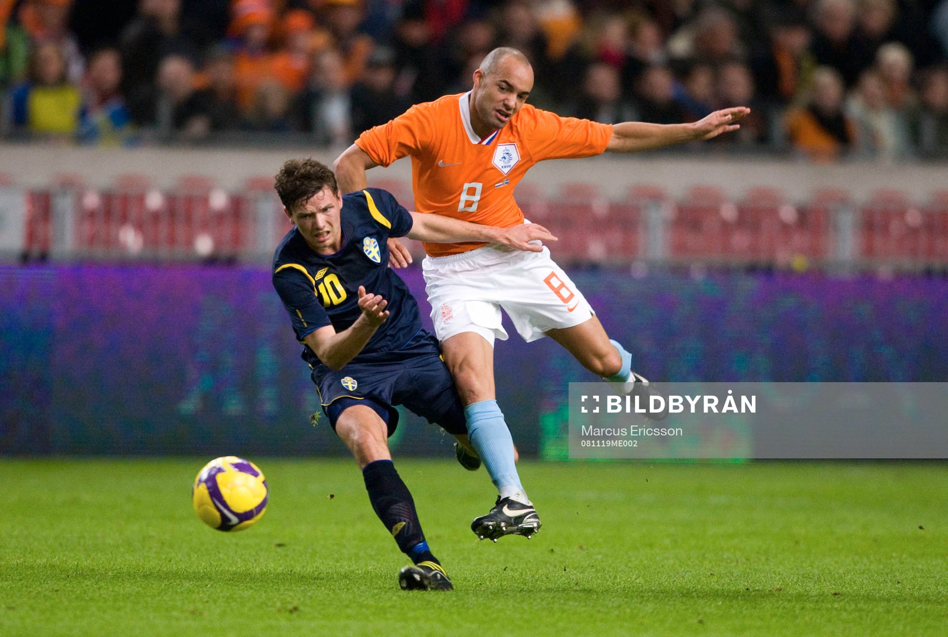 Marcus Berg, Sverige och Demy de Zeeuw, Holland