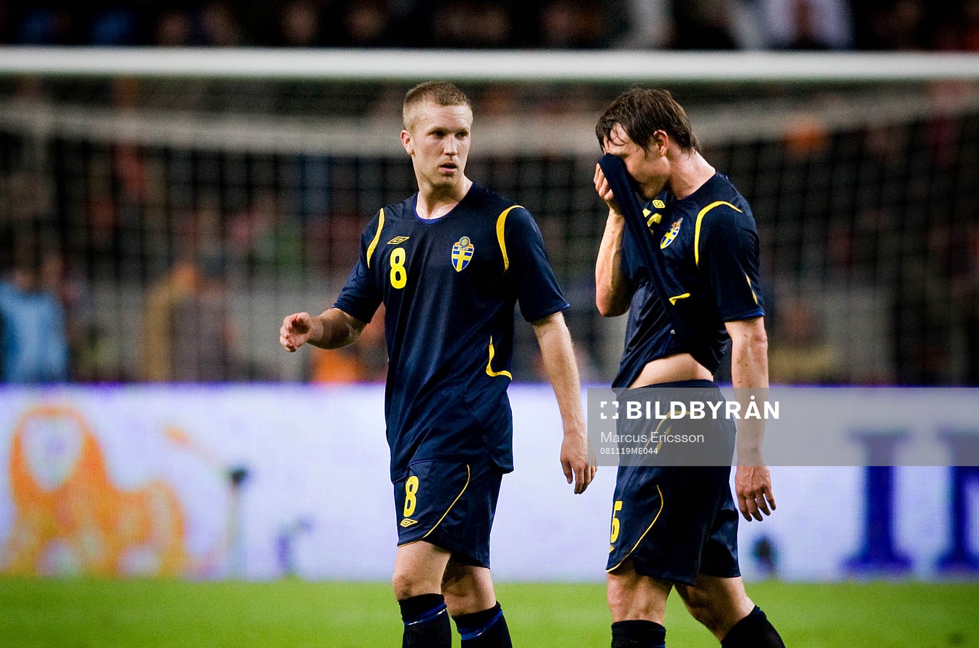 Rasmus Lindgren och Kim Källström, Sverige, depp