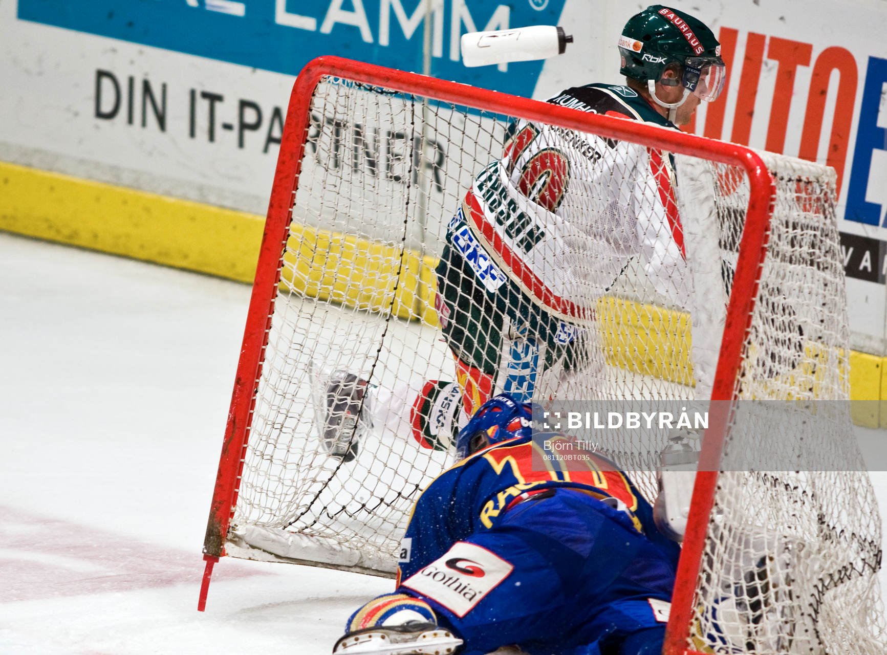 Fredrik Pettersson, Frölunda gjorde 1-4 i tomt  mål