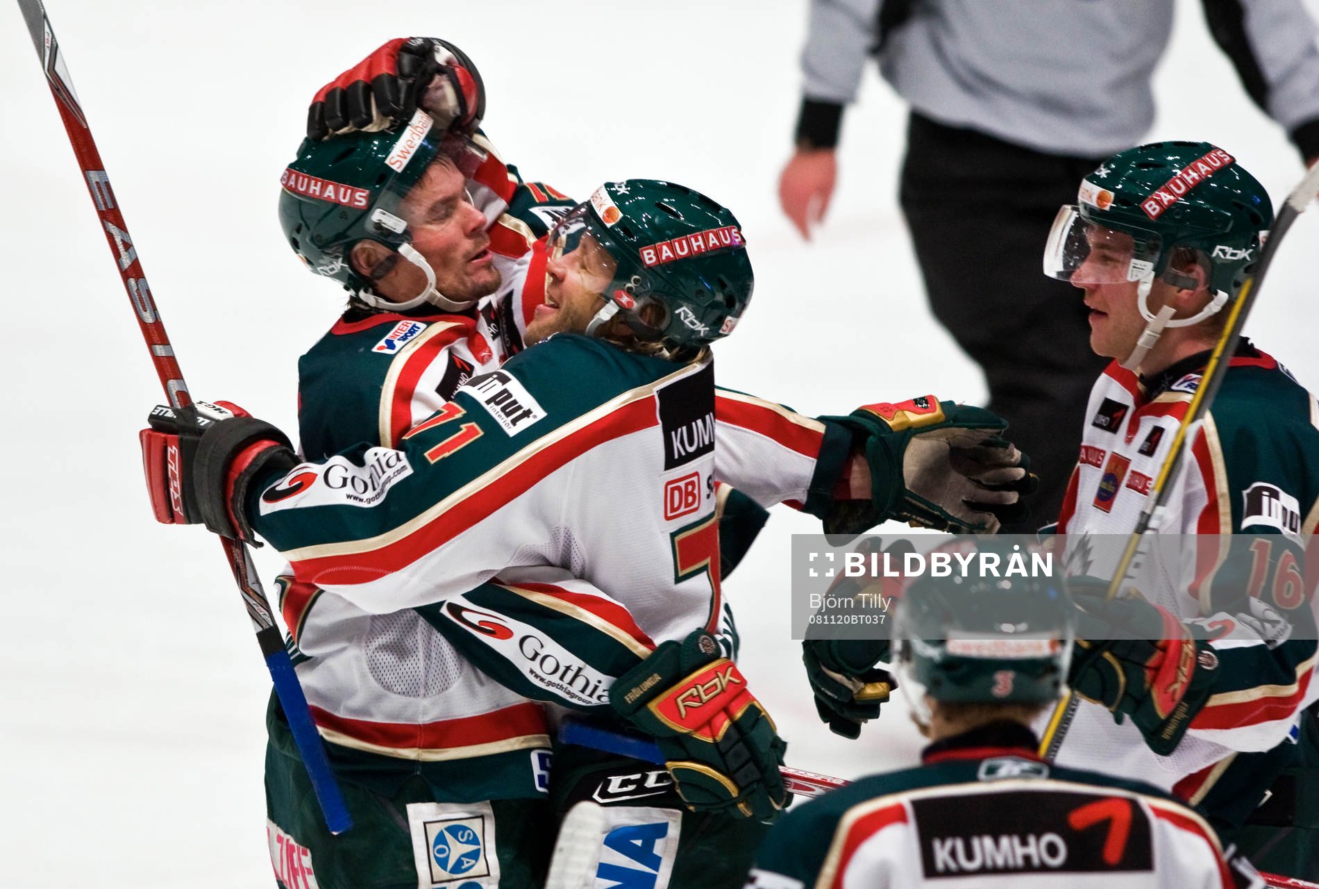 Ronnie Sundin, och Tomi Kallio, jubel