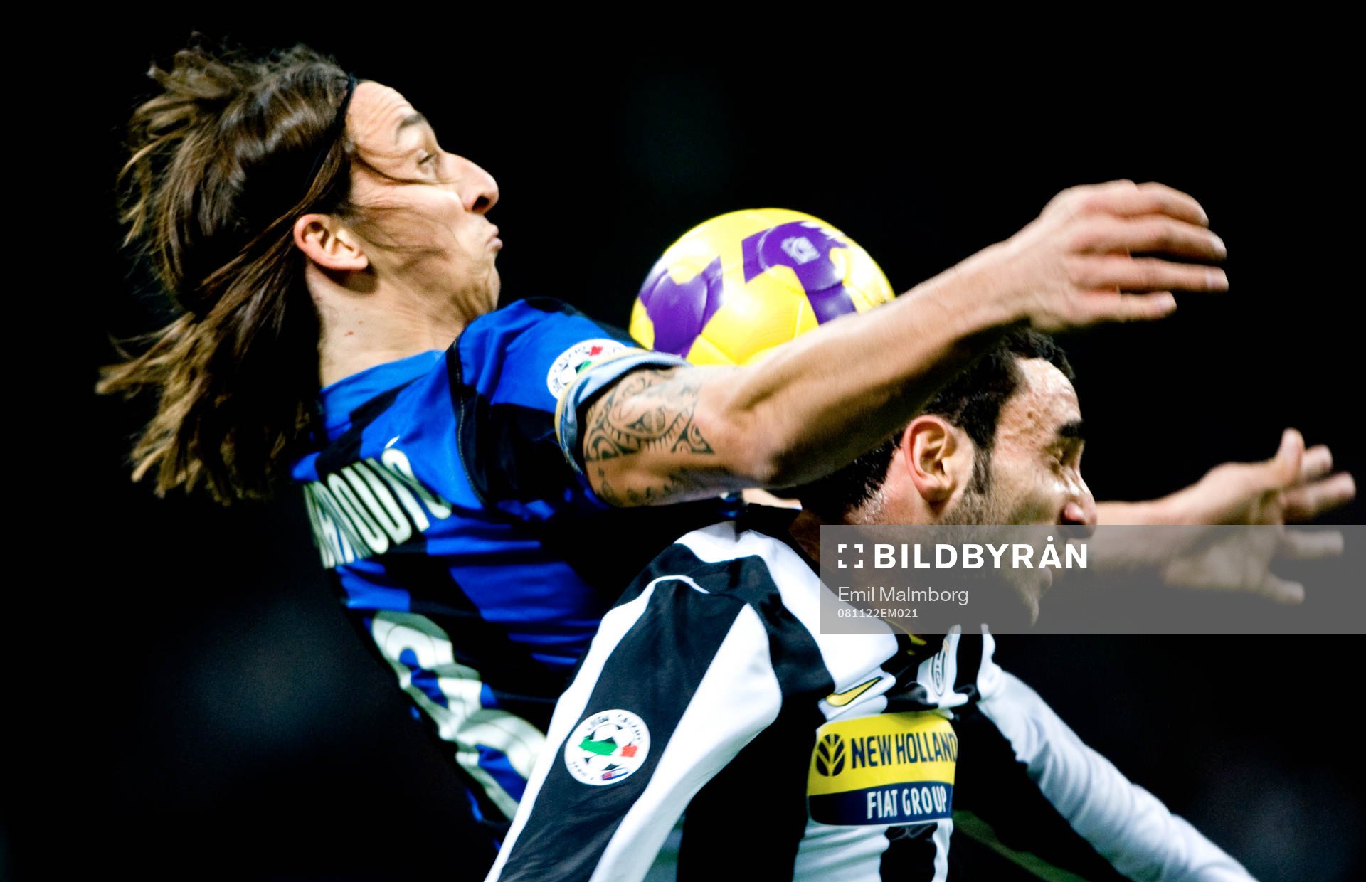 Zlatan Ibrahimovic, Inter och Cristian Molinaro, Juventus