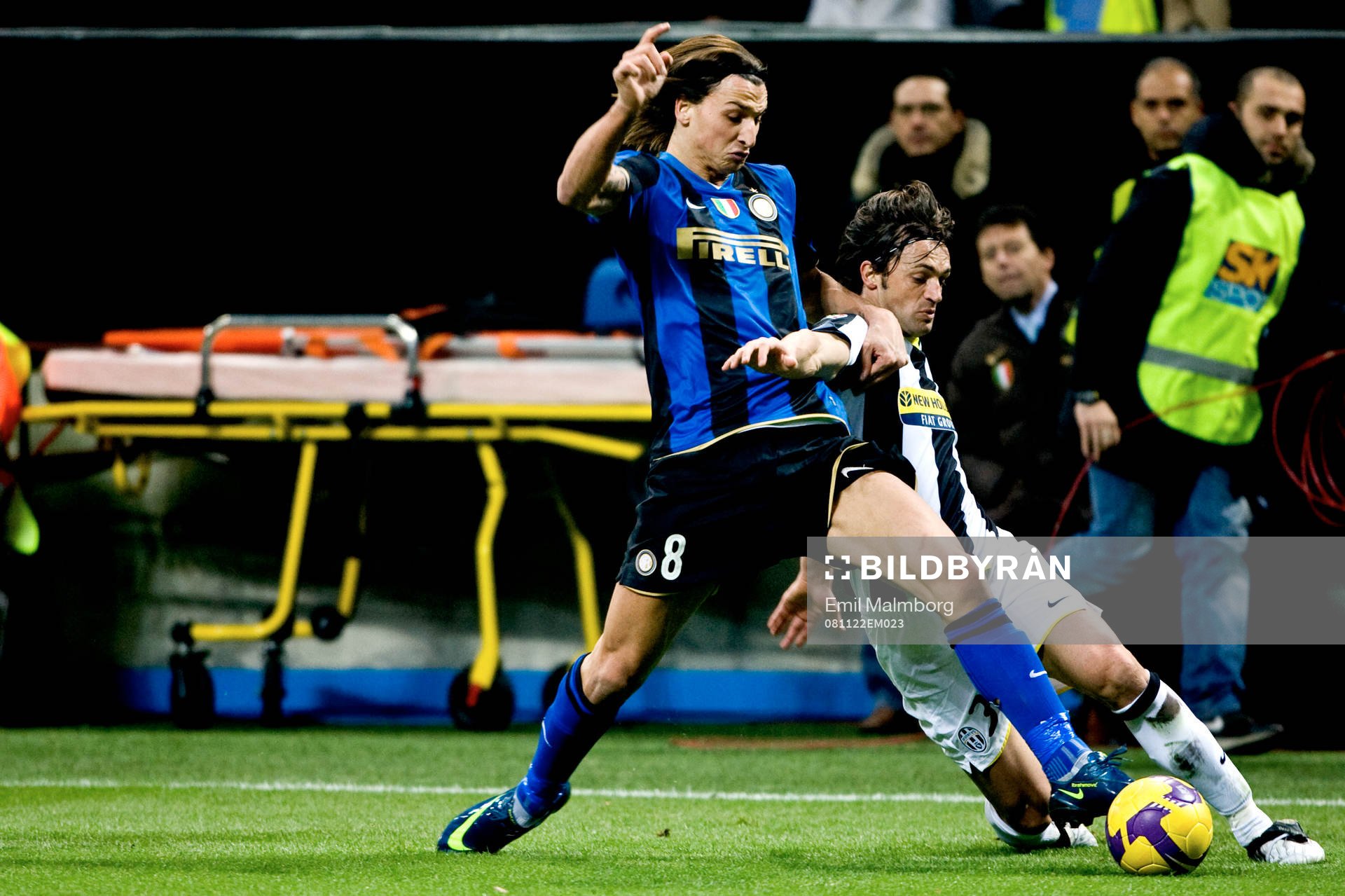 Zlatan Ibrahimovic, Inter och Nicola Legrottaglie, Juventus