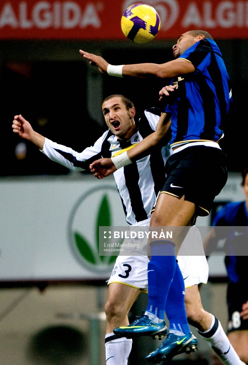 Giorgio Chiellini, Juventus och Adriano, Inter