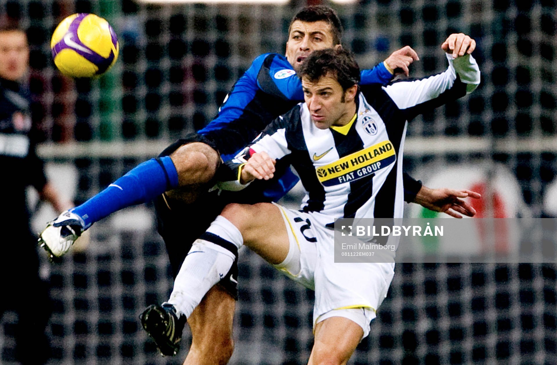 Walter Samuel, Inter och Alessandro Del Piero, Juventus