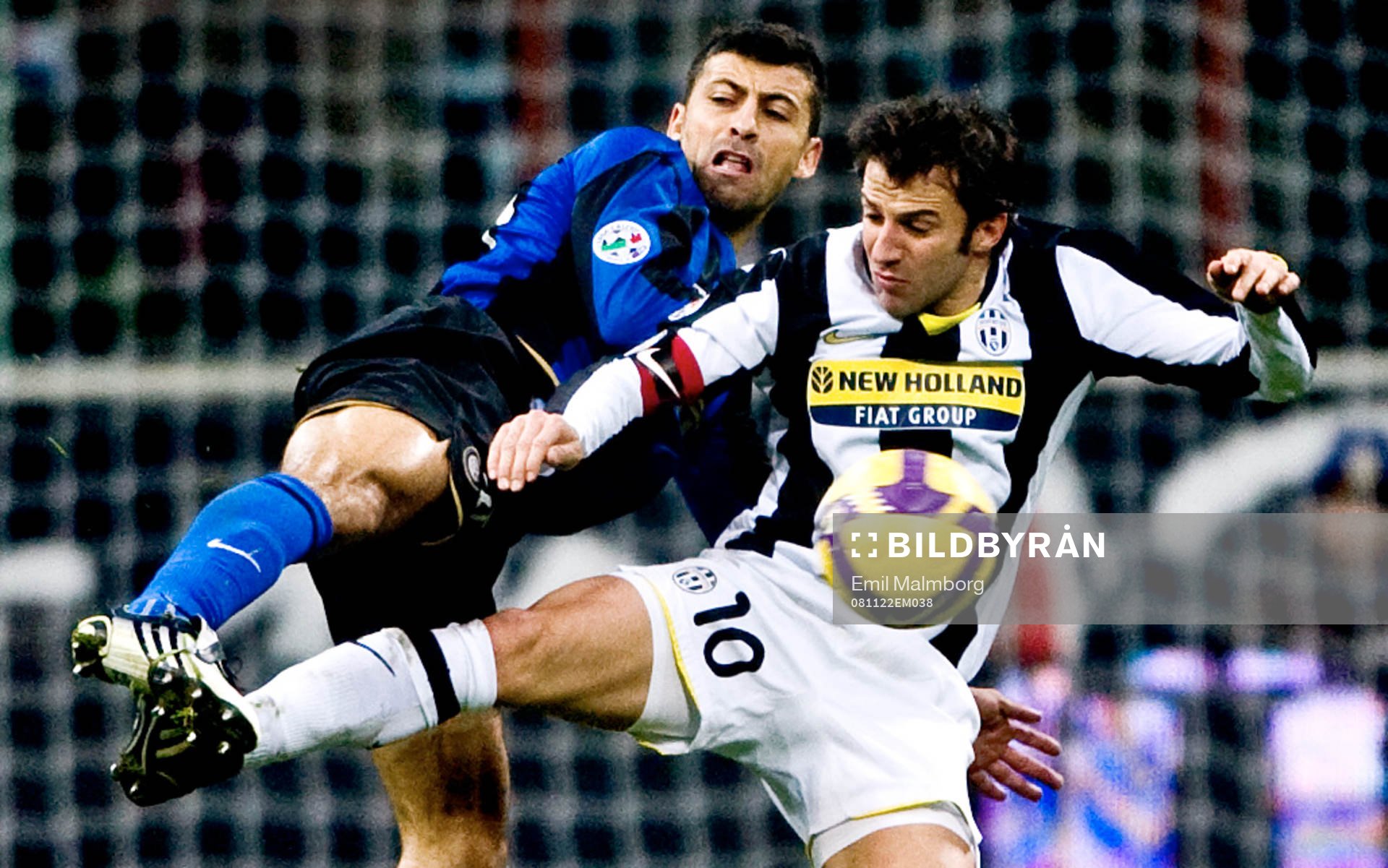 Walter Samuel, Inter och Alessandro Del Piero, Juventus