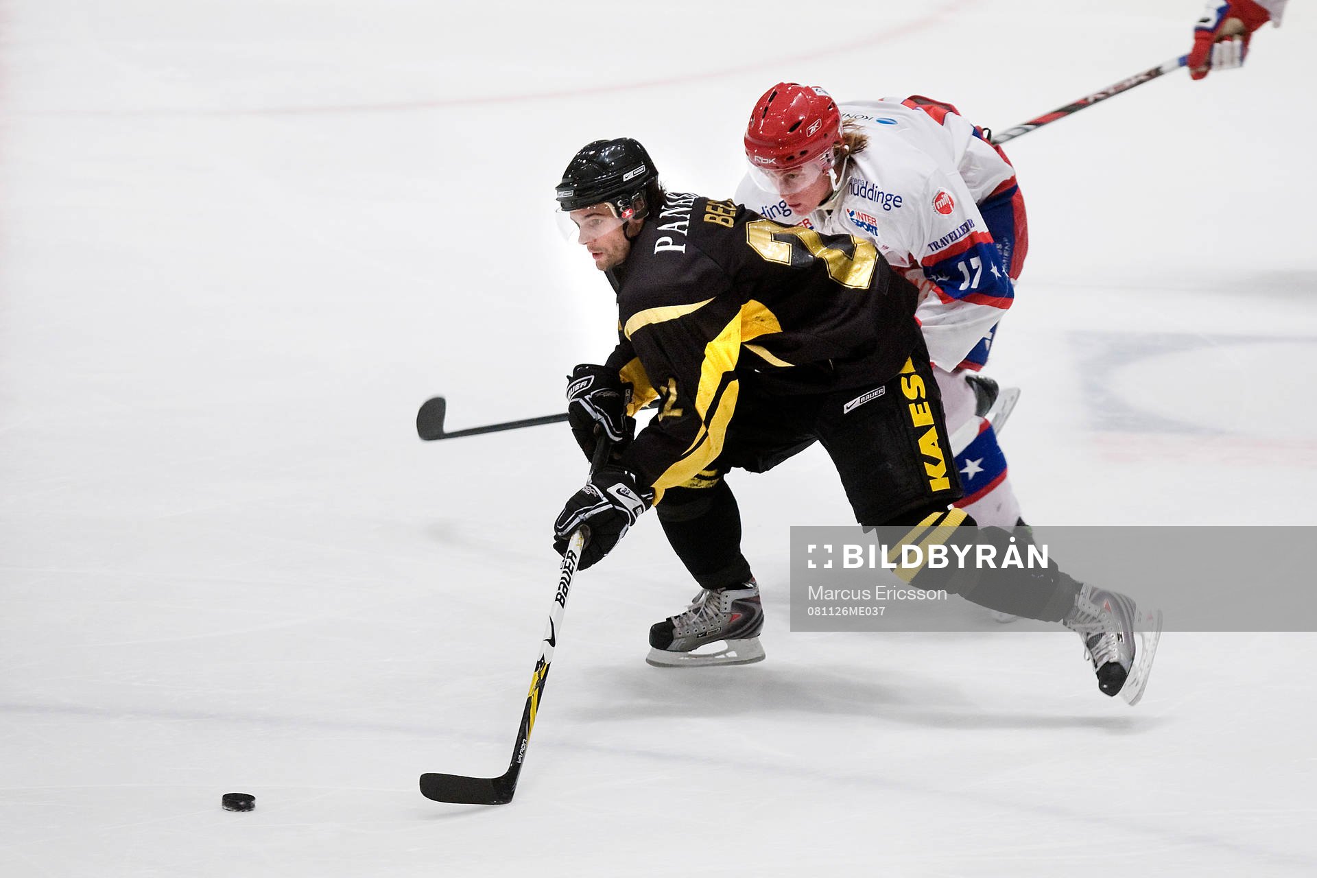 Mattias Beck, AIK jagas av Vilhelm Åman-Stigart, Huddinge