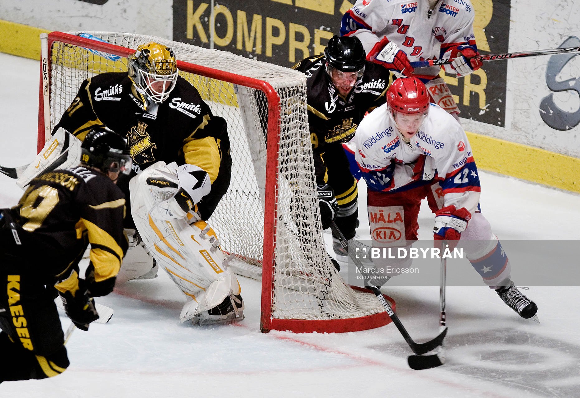 Oscar Ahlström, Huddinge tar köksvägen