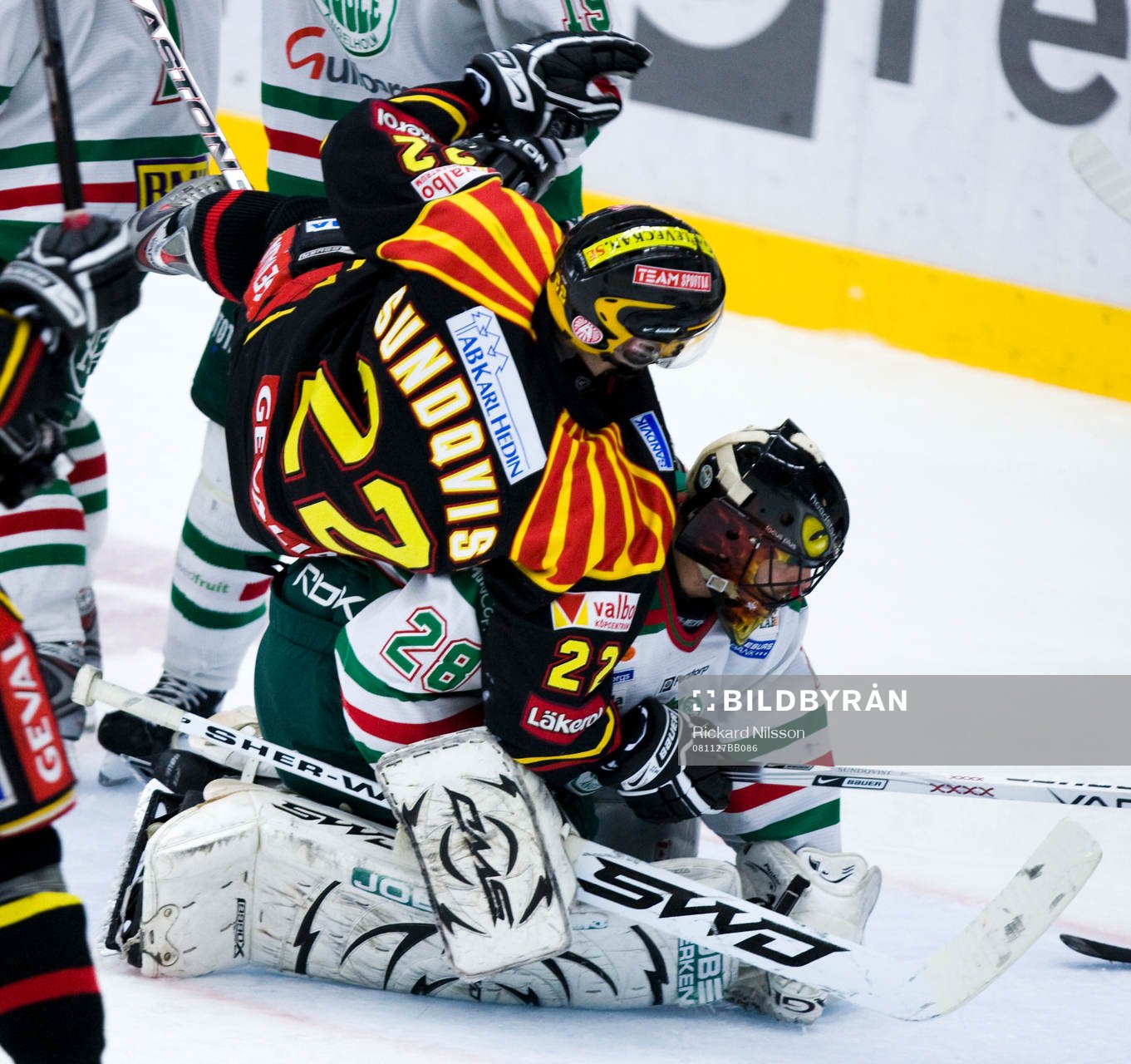 Jörgen Sundqvist, Brynäs och Jürgen Penker, målvakt,
