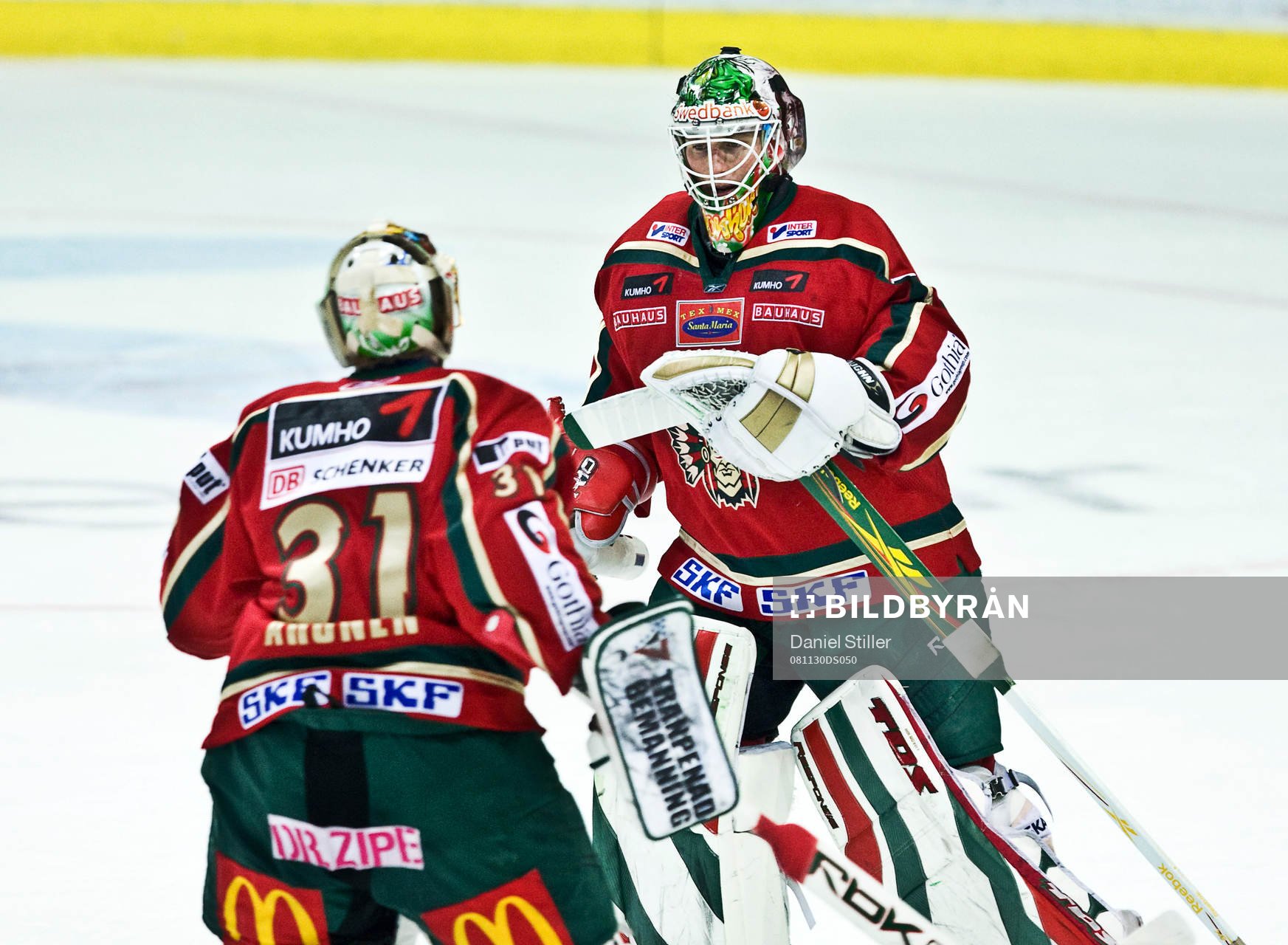 Frölunda bytte målvakt, in med Ari Ahonen, ut med Johan