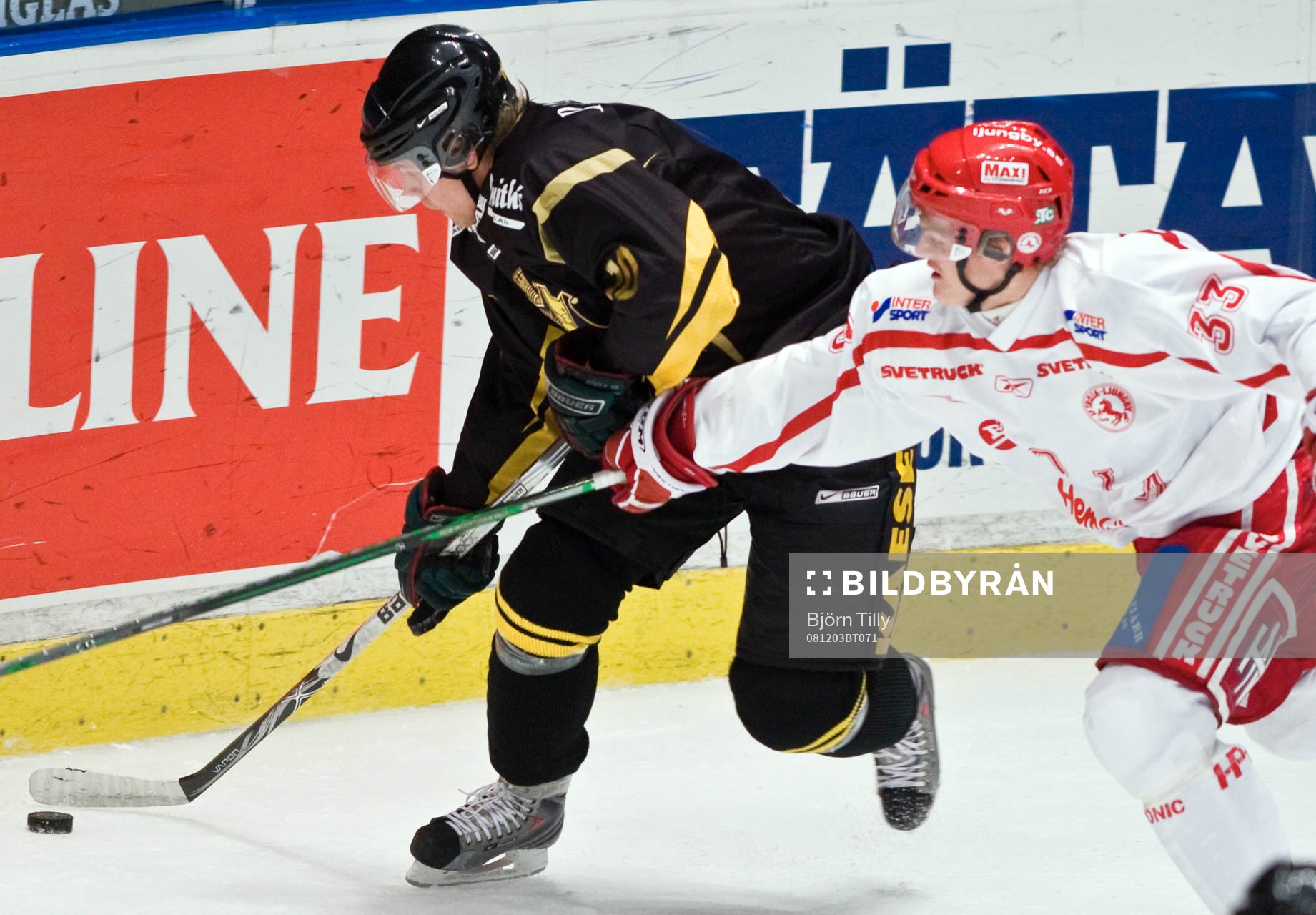 Kristian Gahn, AIK och Daniel Karlsson, Troja