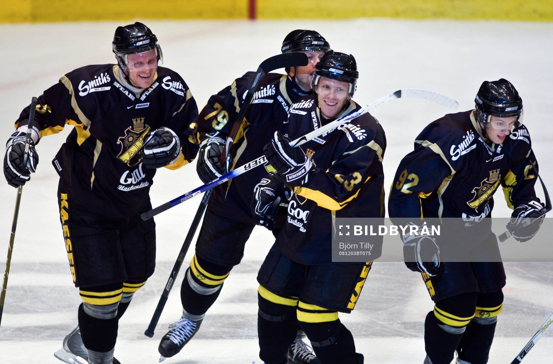 Andreas Jungbeck, Henrik Eriksson, Jonas Liwing, och Jonas