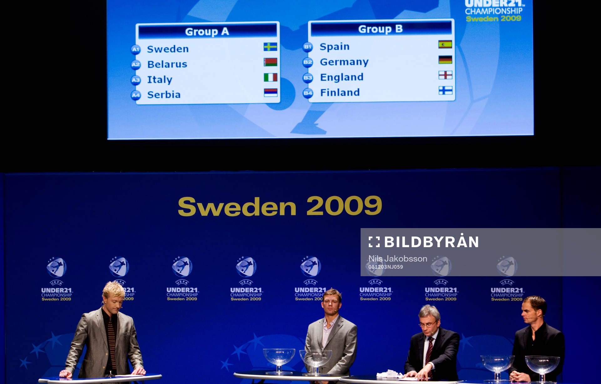 Magnus Hedman, Marcus Allbäck, David Taylor, Frank de Boer
