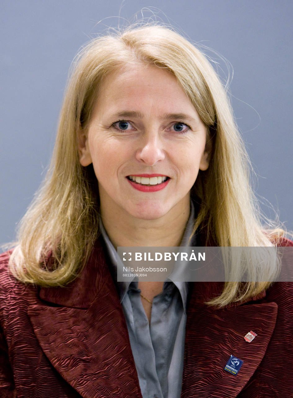 Fotboll, landslag, u21, lottning EM: Helene Von Platen.