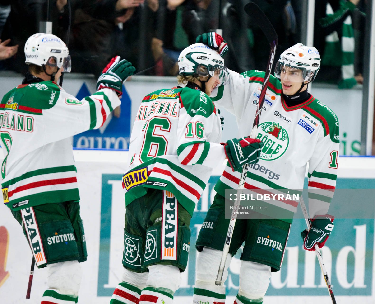 Mattias Sjögren, Christopher Liljewall och Mathias