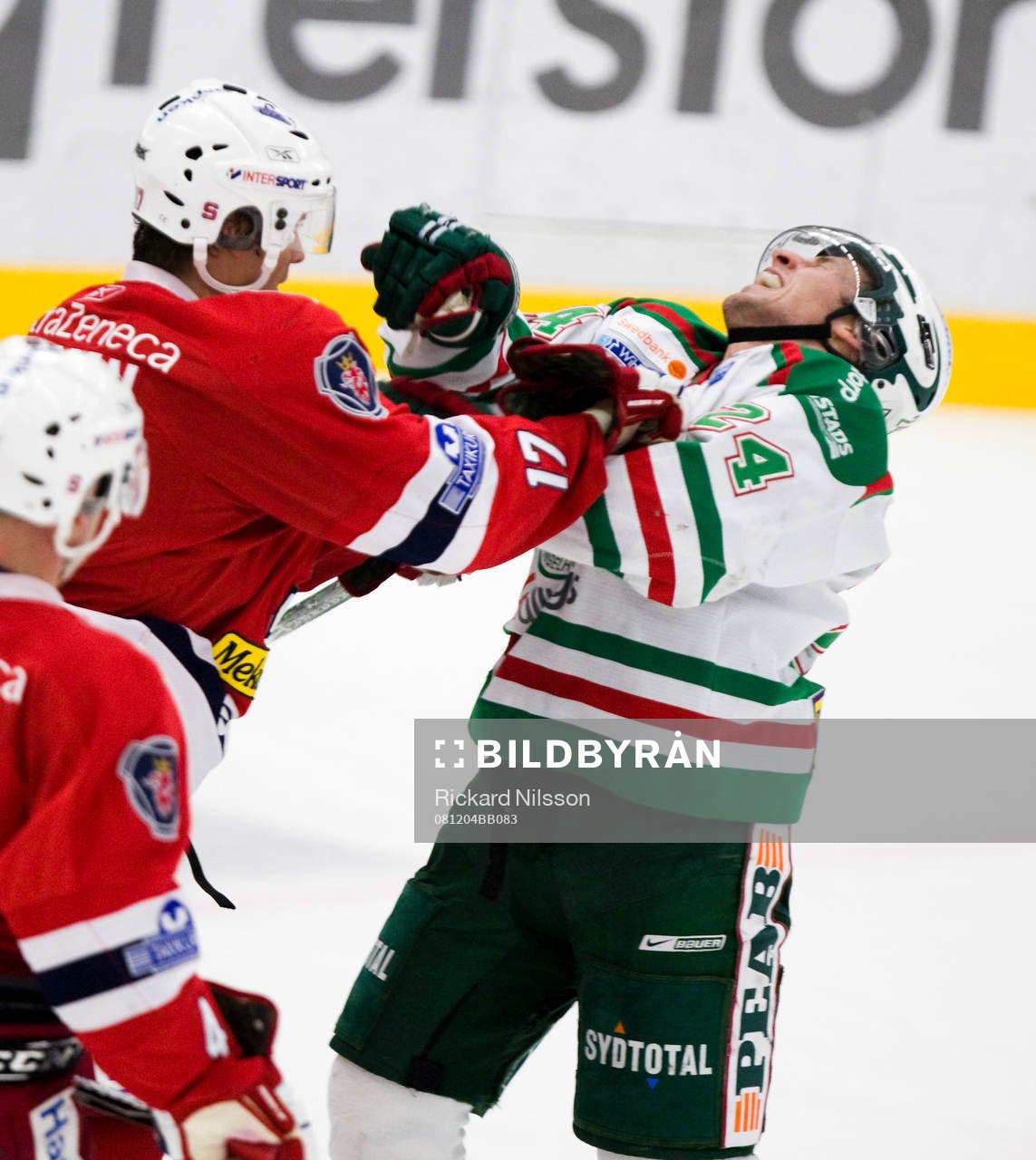 Jason Morgan, Södertälje och Cam Abbott, Rögle