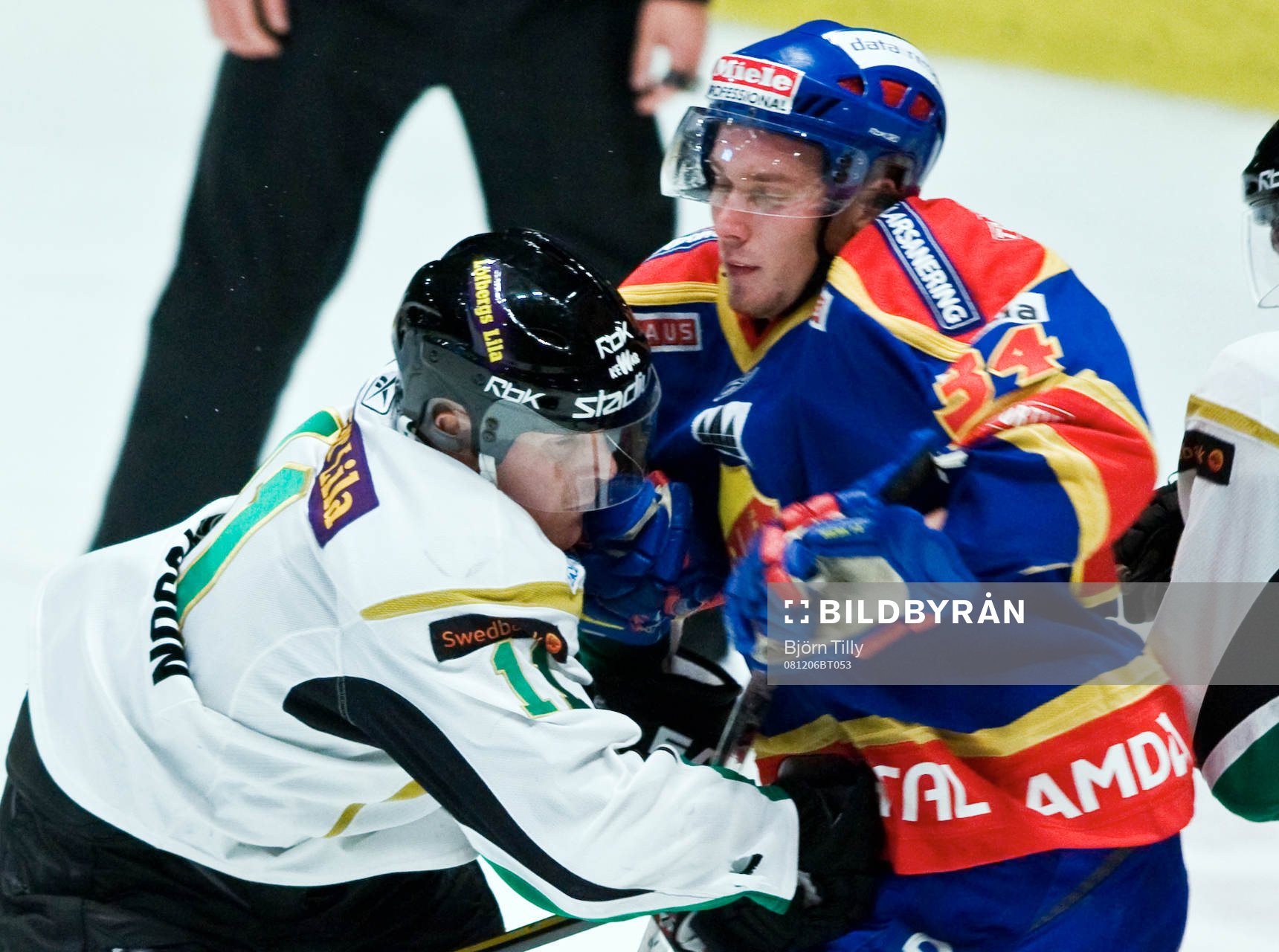 Jesper Mattsson, Färjestad och Mikael Ahlen, Djurgården