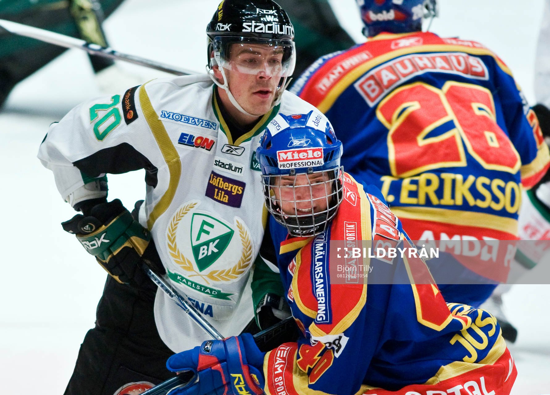 Anders Bastiansen, Färjestad och Jacob Josefson,