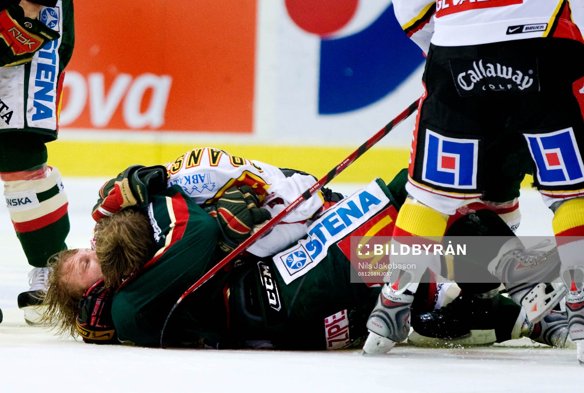 Johan Andersson, Frölunda och Jonathan Granström,