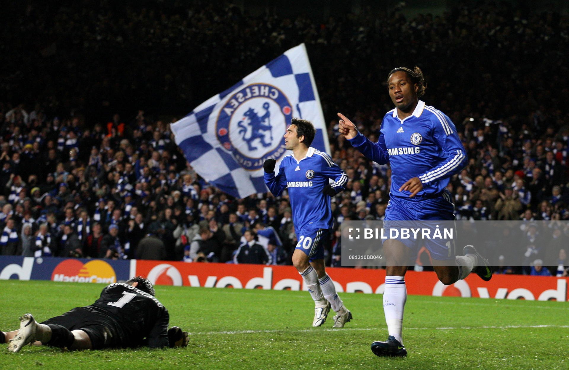Didier Drogba, Chelsea, glädje, jubel