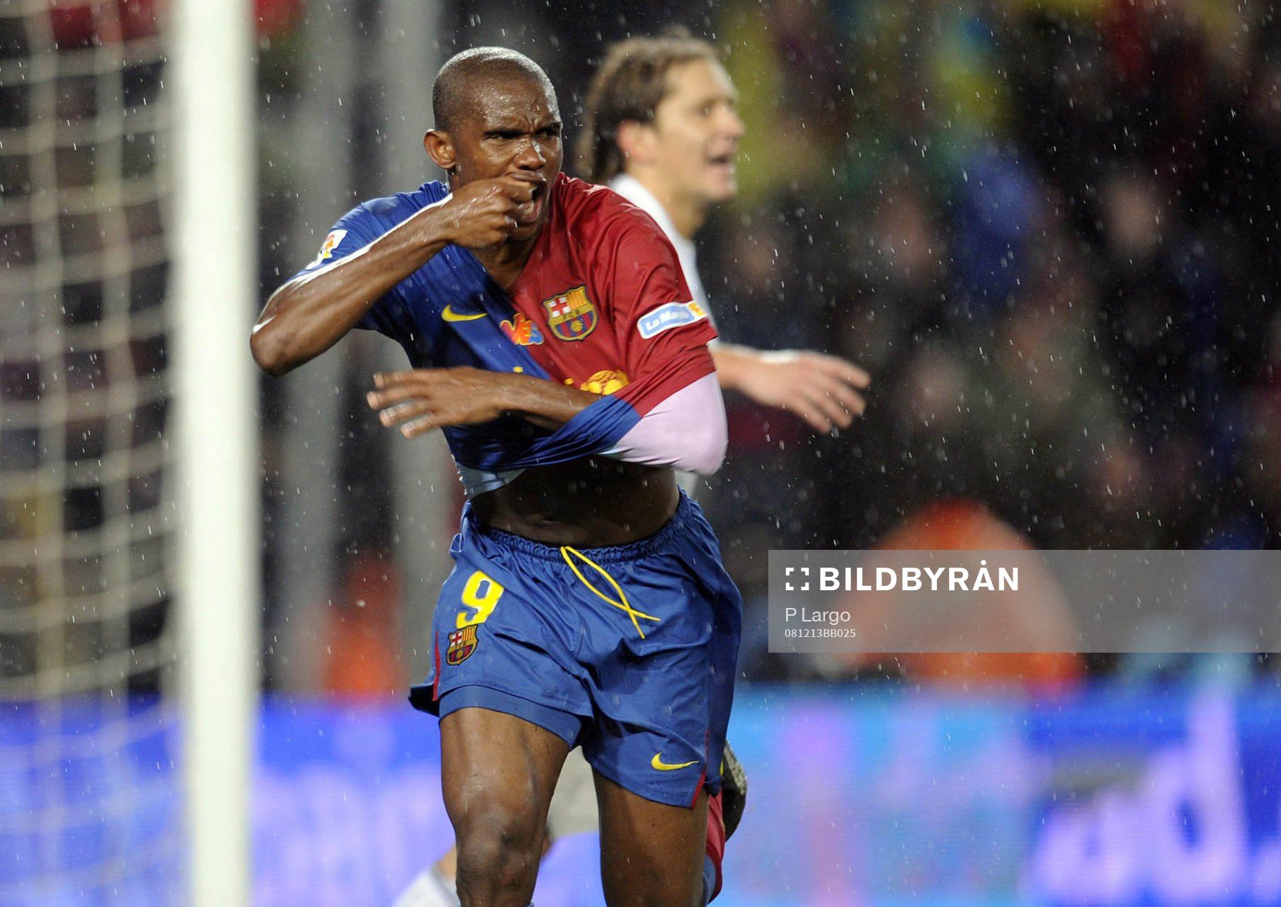 Samuel Etoo, jubel, glädje