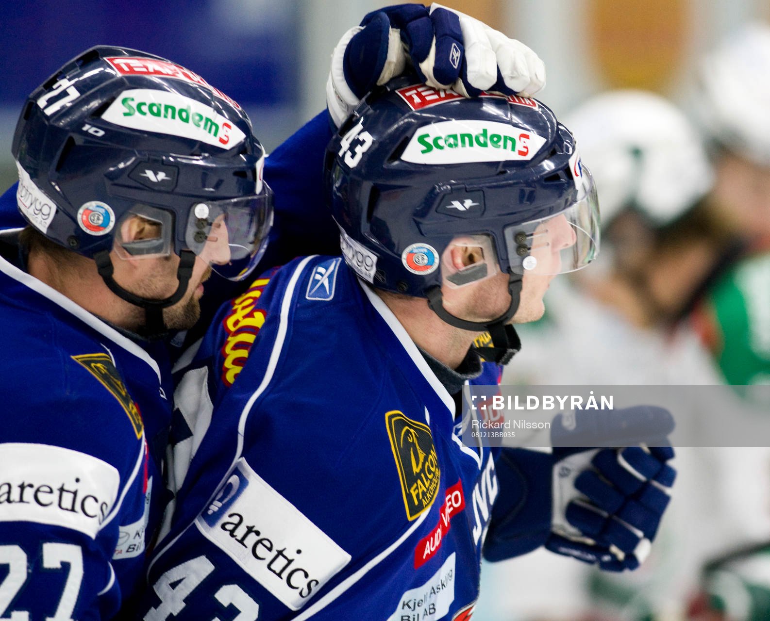 Jan Hlavac och Tomas Surovy, jubel