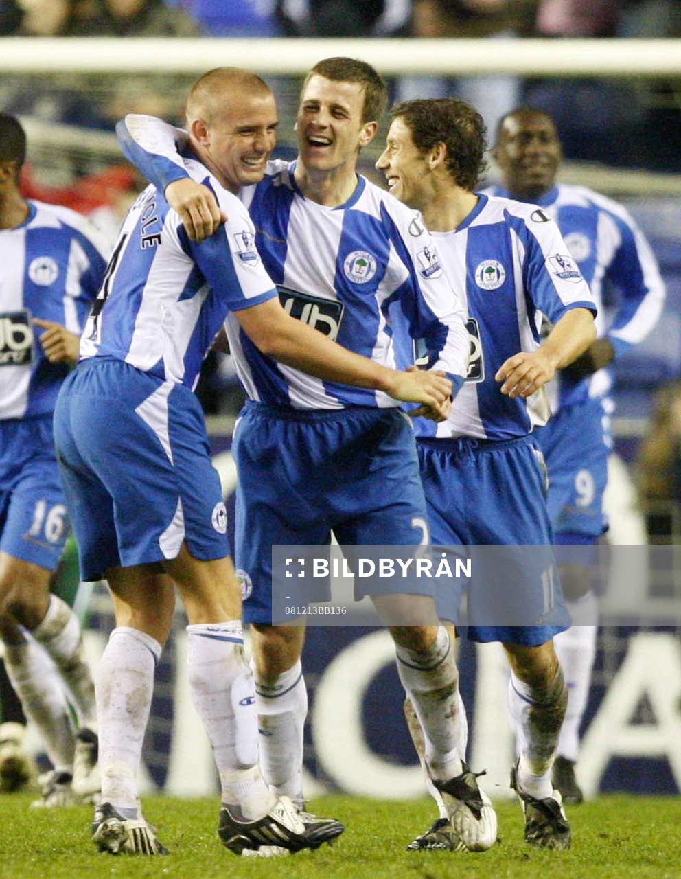 Lee Cattermole, Wigan, glädje, jubel