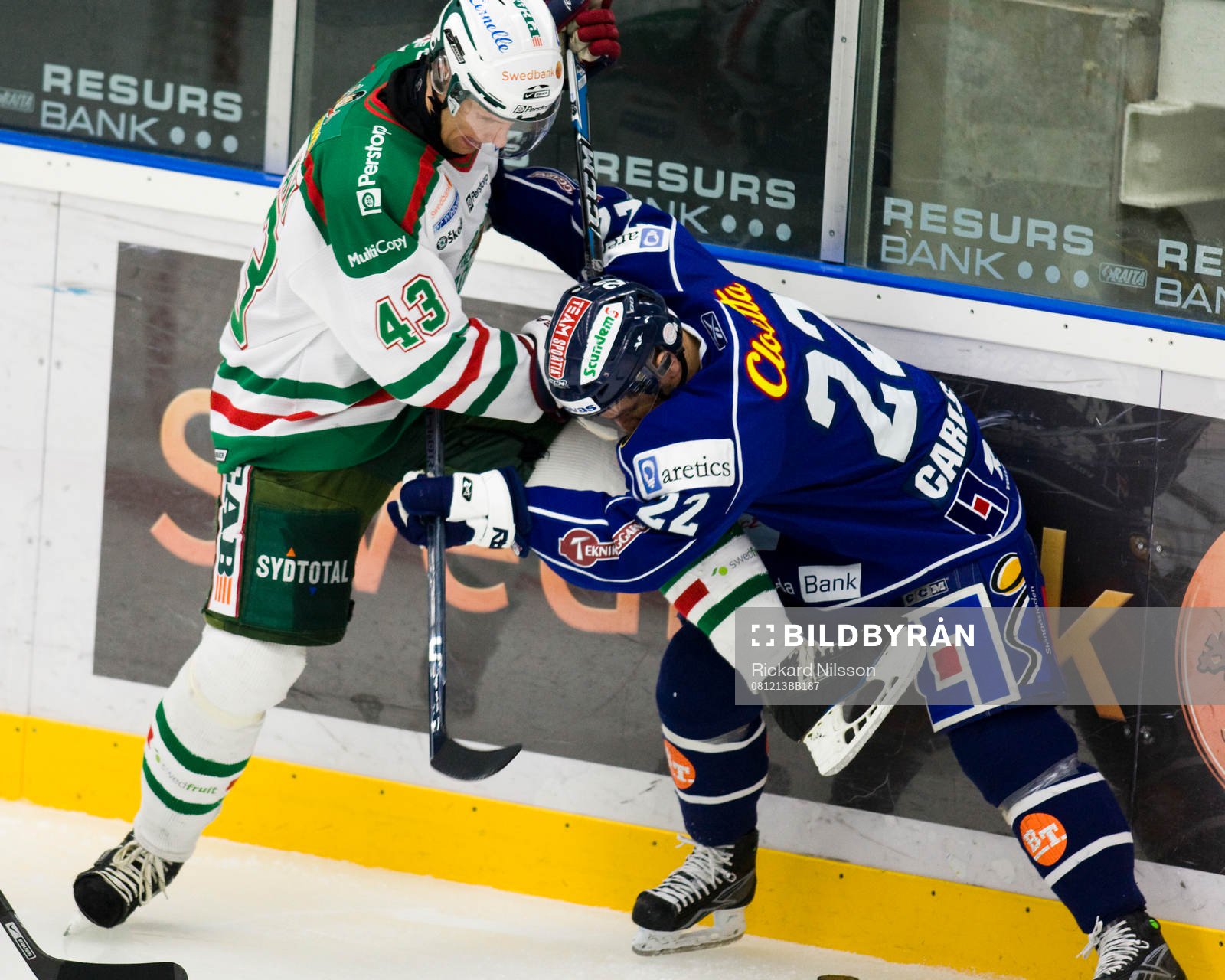 Martin Strbak, Rögle och Mattias Carlsson, Linköping