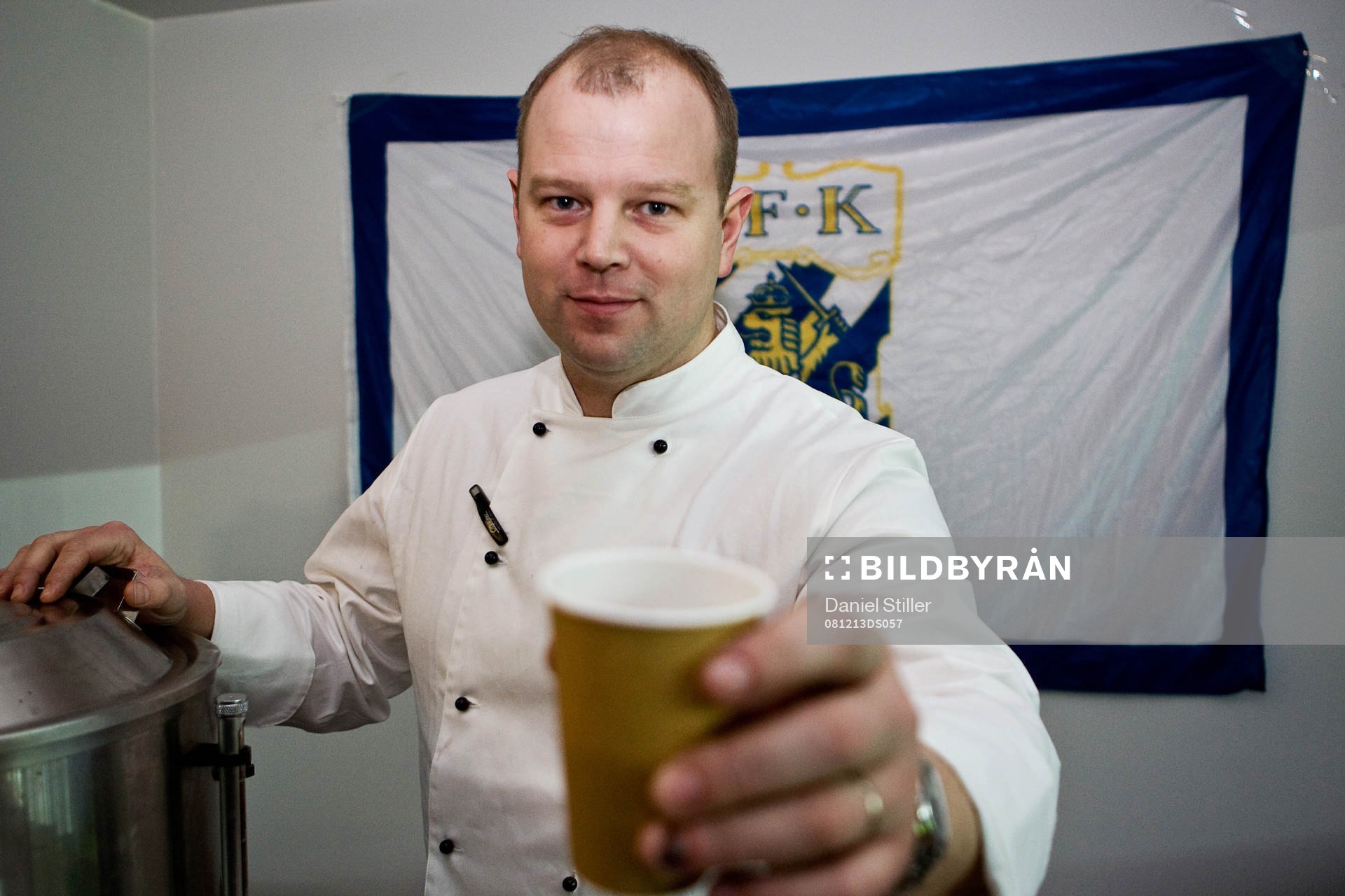 Glögg serverades